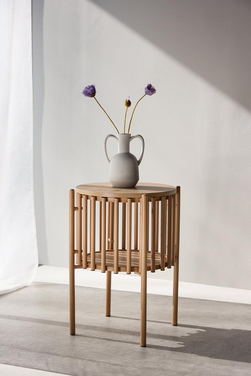 Rubbo Beistelltisch in Natur präsentiert im Onlineshop von KAQTU Design AG. Beistelltisch ist von Venture Home