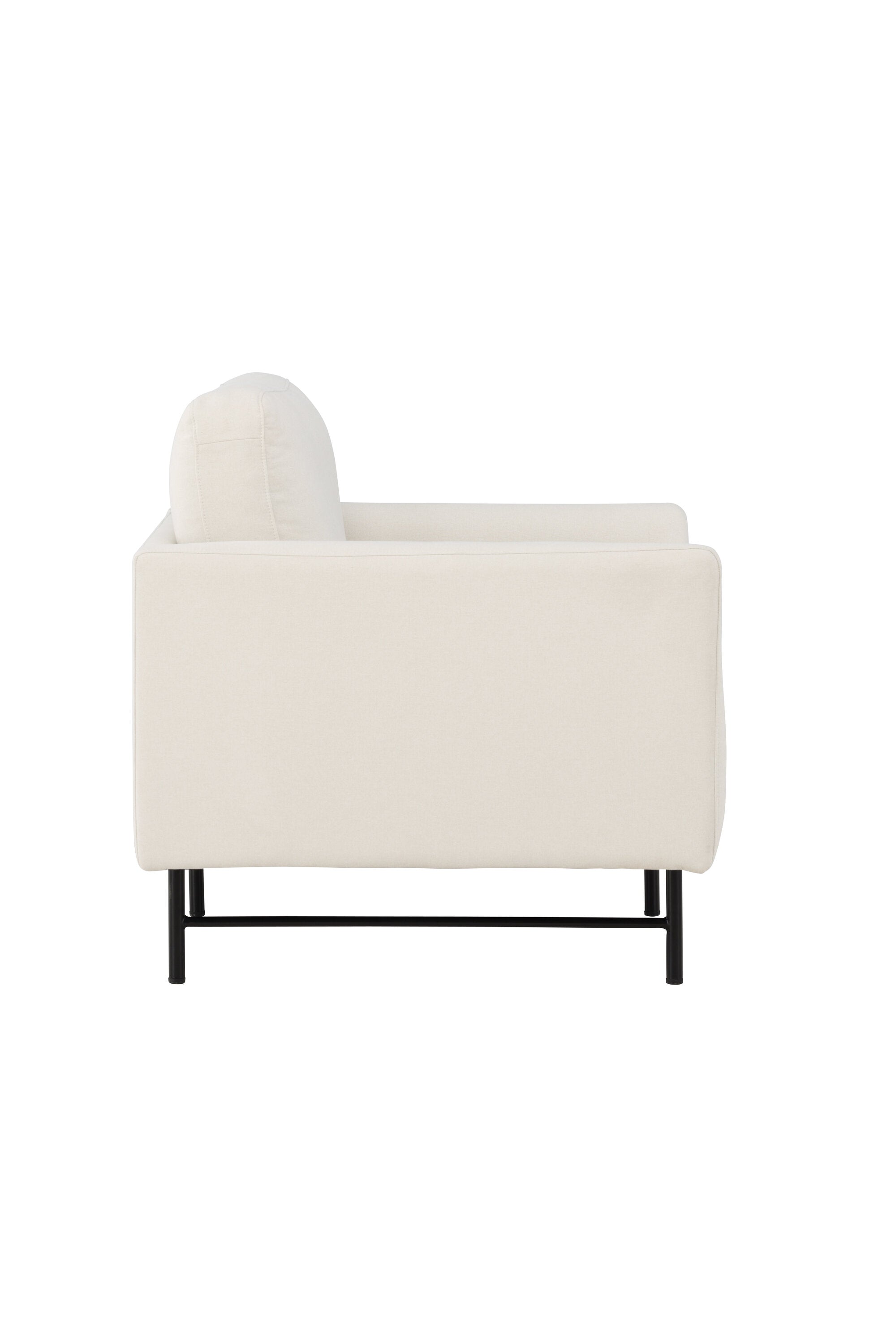 Sessel Sky in White präsentiert im Onlineshop von KAQTU Design AG. Sessel mit Armlehnen ist von Venture Home