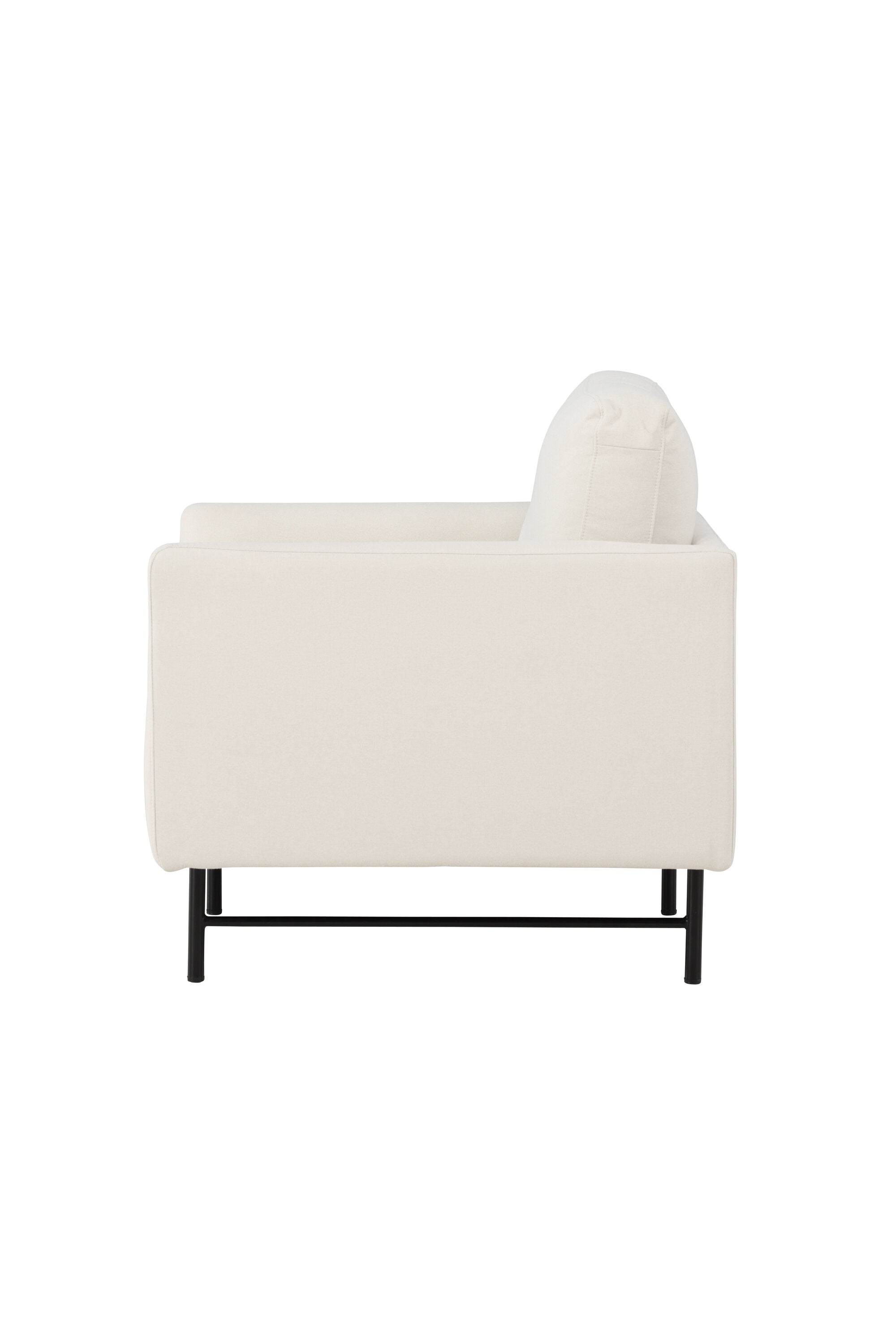 Sessel Sky in White präsentiert im Onlineshop von KAQTU Design AG. Sessel mit Armlehnen ist von Venture Home