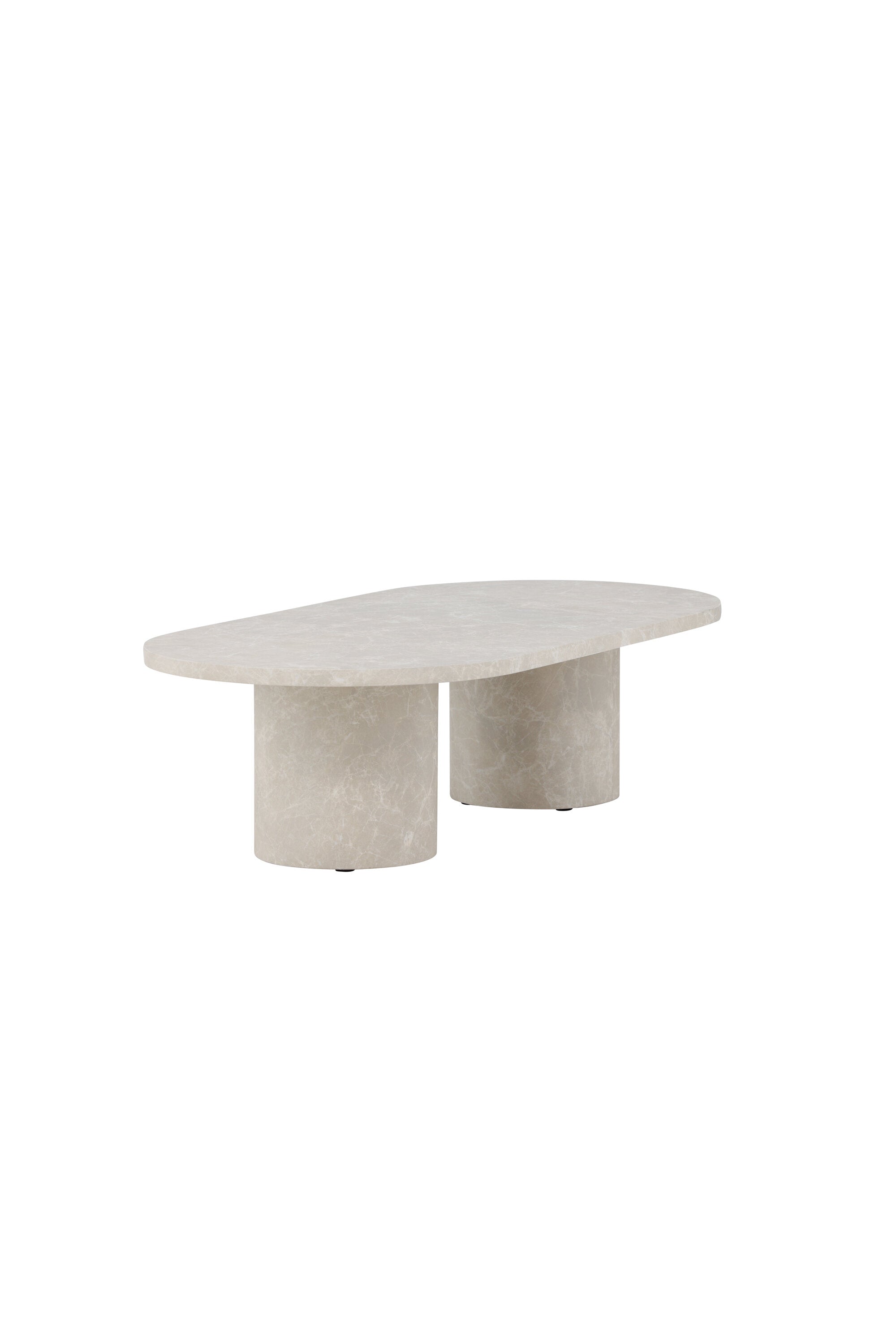 Narvik Sofatisch in Marmoroptik präsentiert im Onlineshop von KAQTU Design AG. Beistelltisch ist von Venture Home
