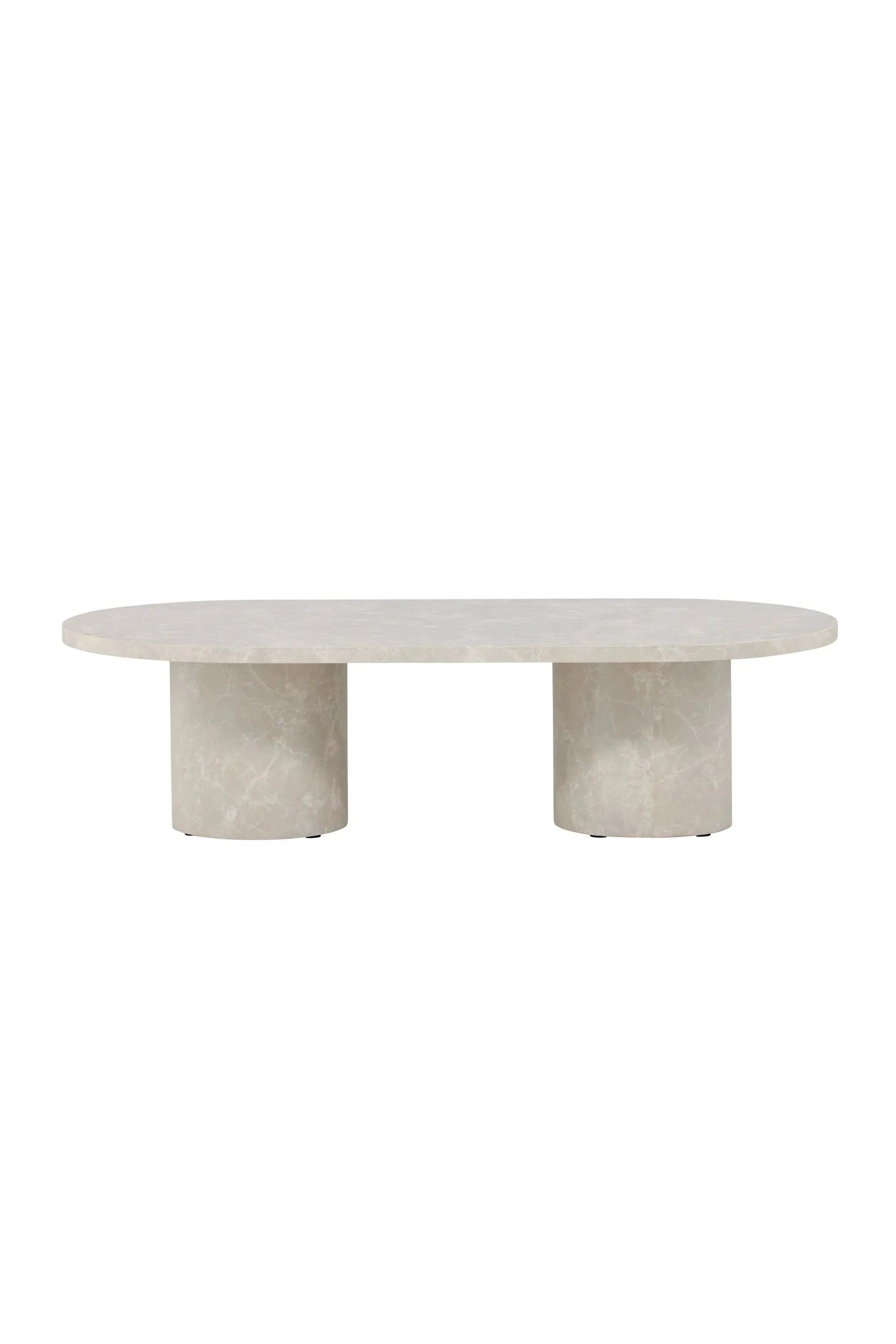 Der Narvik Sofatisch von Venture Home: Stilvolles Design, langlebiges MDF, Marmor-Look, vielseitig, elegant, für jeden Einrichtungsstil.