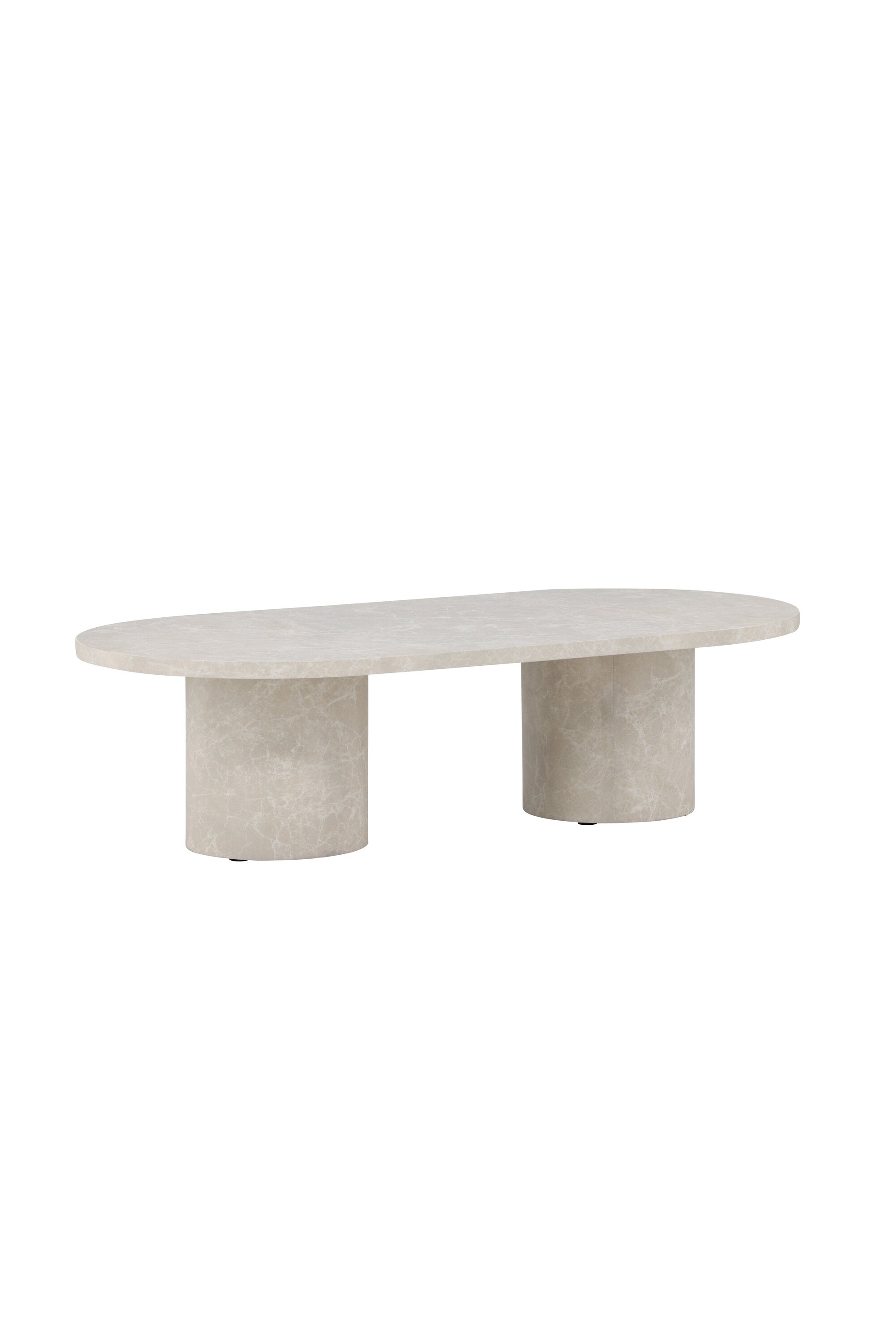 Narvik Sofatisch in Marmoroptik präsentiert im Onlineshop von KAQTU Design AG. Beistelltisch ist von Venture Home