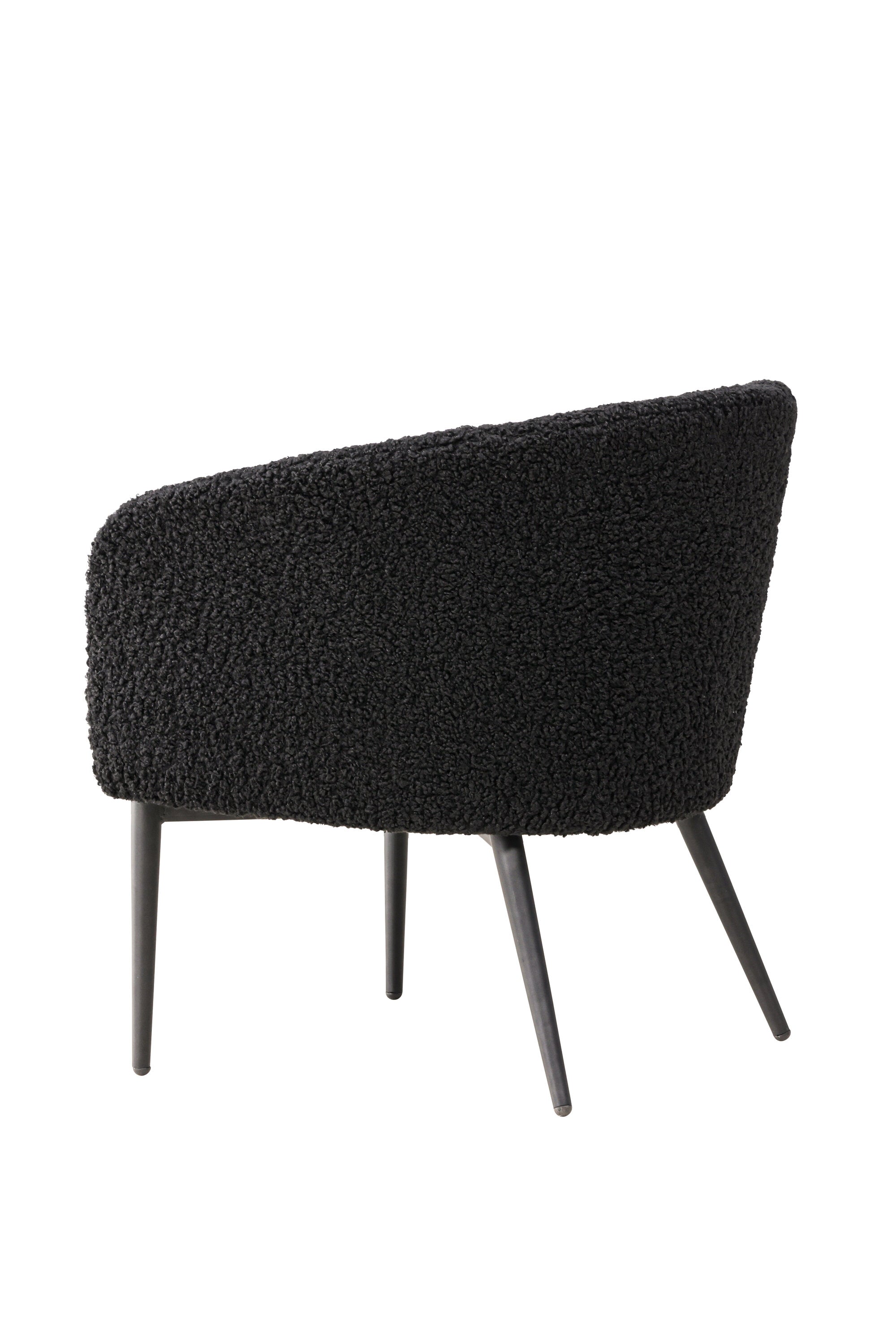 Fluffy Sessel in Schwarz präsentiert im Onlineshop von KAQTU Design AG. Sessel mit Armlehnen ist von Venture Home