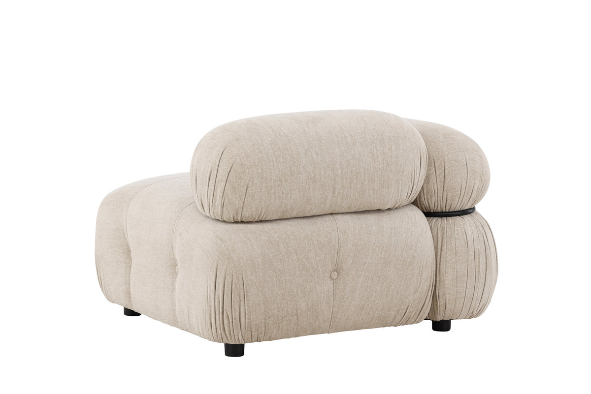 Mika modulares Sofa Links in Beige präsentiert im Onlineshop von KAQTU Design AG. Modulares Sofa ist von Venture Home