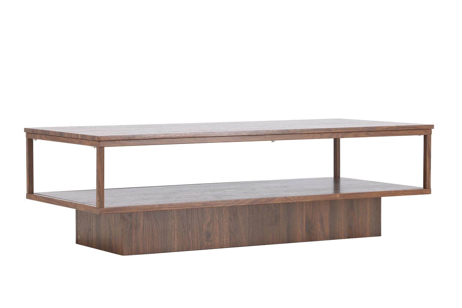 Maglehem Sofatisch in Walnuss präsentiert im Onlineshop von KAQTU Design AG. Beistelltisch ist von Venture Home