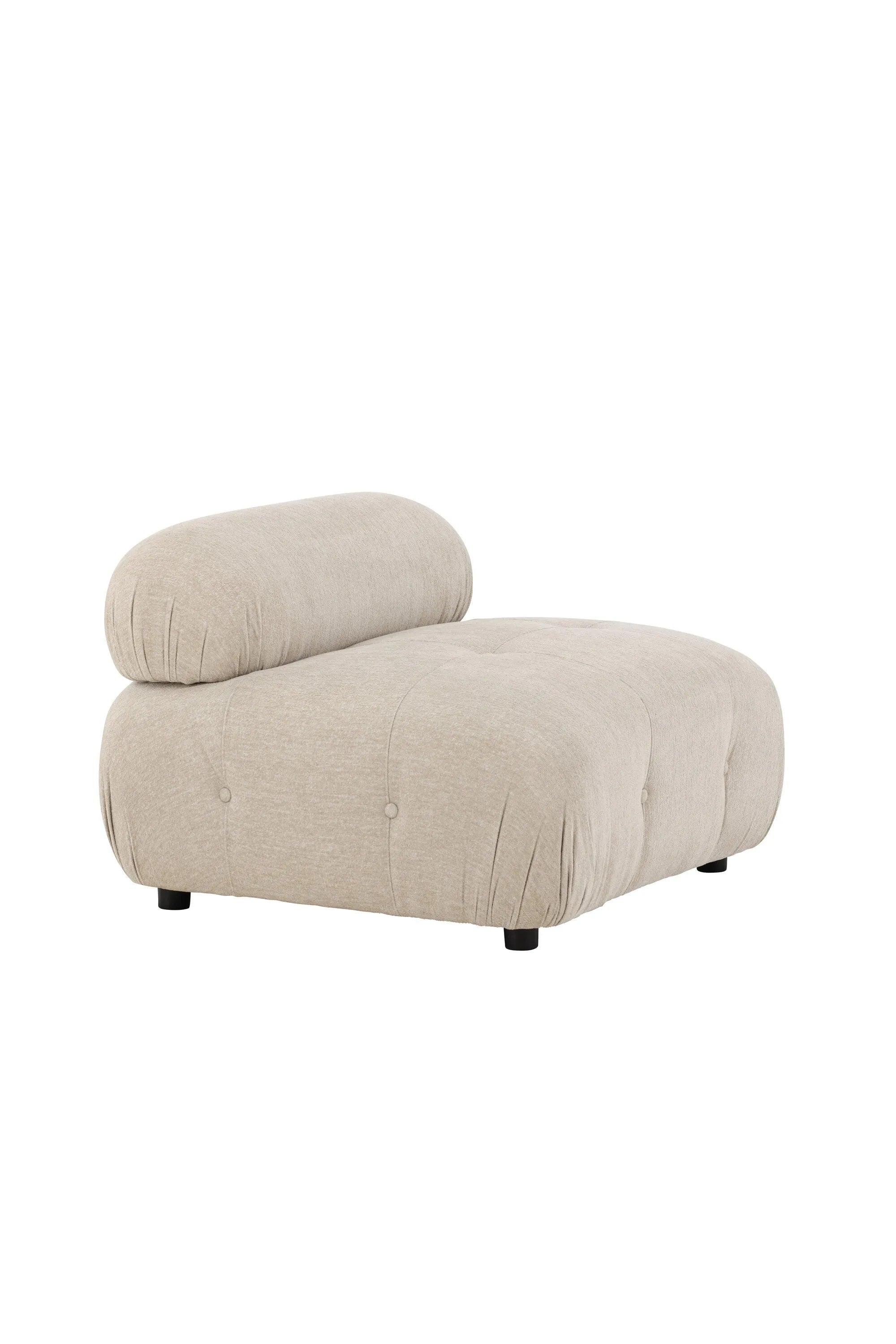 Das Mika Sofa Modul bietet Flexibilität und Stil mit hochwertigem Polyesterstoff und modernem Design für individuellen Komfort.