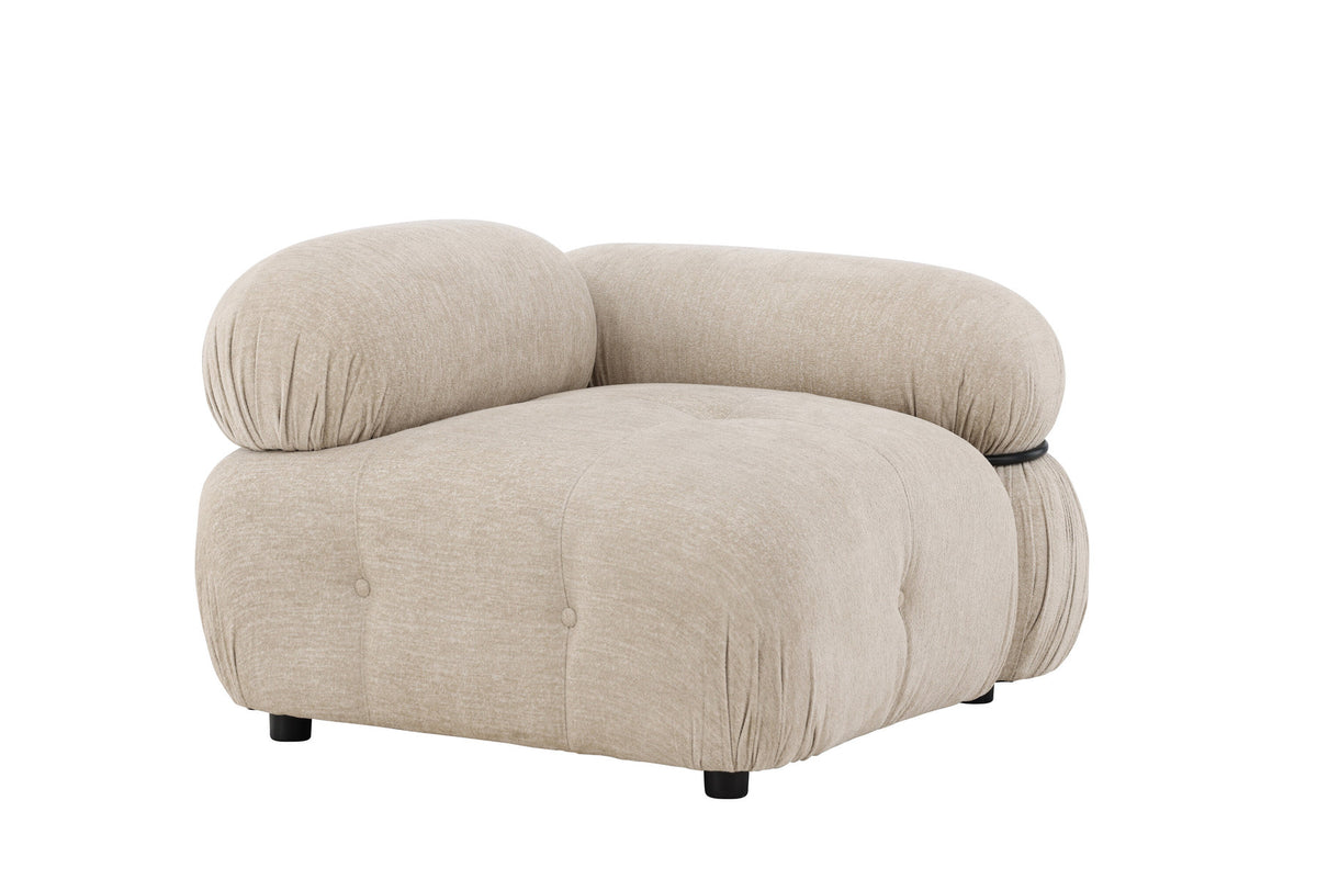Mika modulares Sofa Rechts in Beige präsentiert im Onlineshop von KAQTU Design AG. Modulares Sofa ist von Venture Home