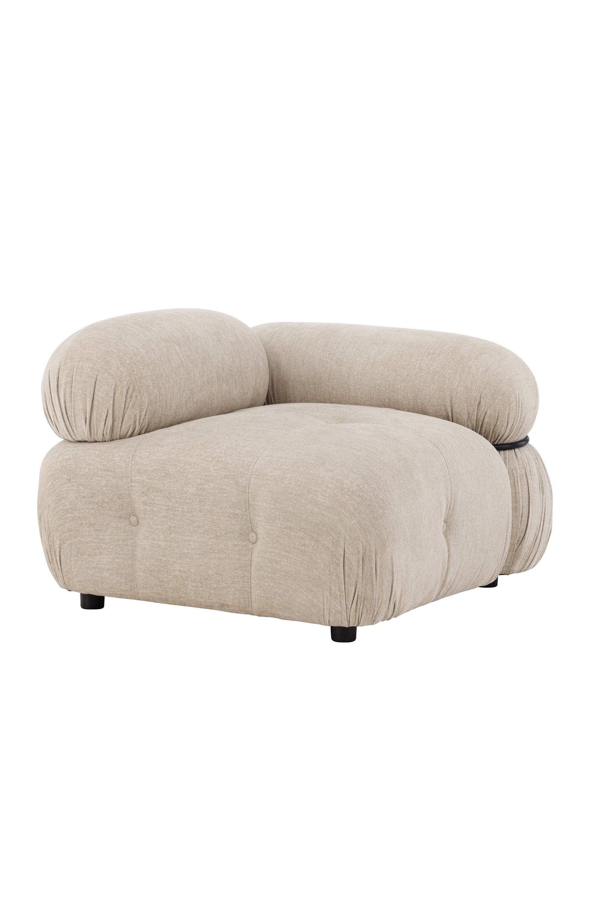 Mika modulares Sofa Rechts in Beige präsentiert im Onlineshop von KAQTU Design AG. Modulares Sofa ist von Venture Home