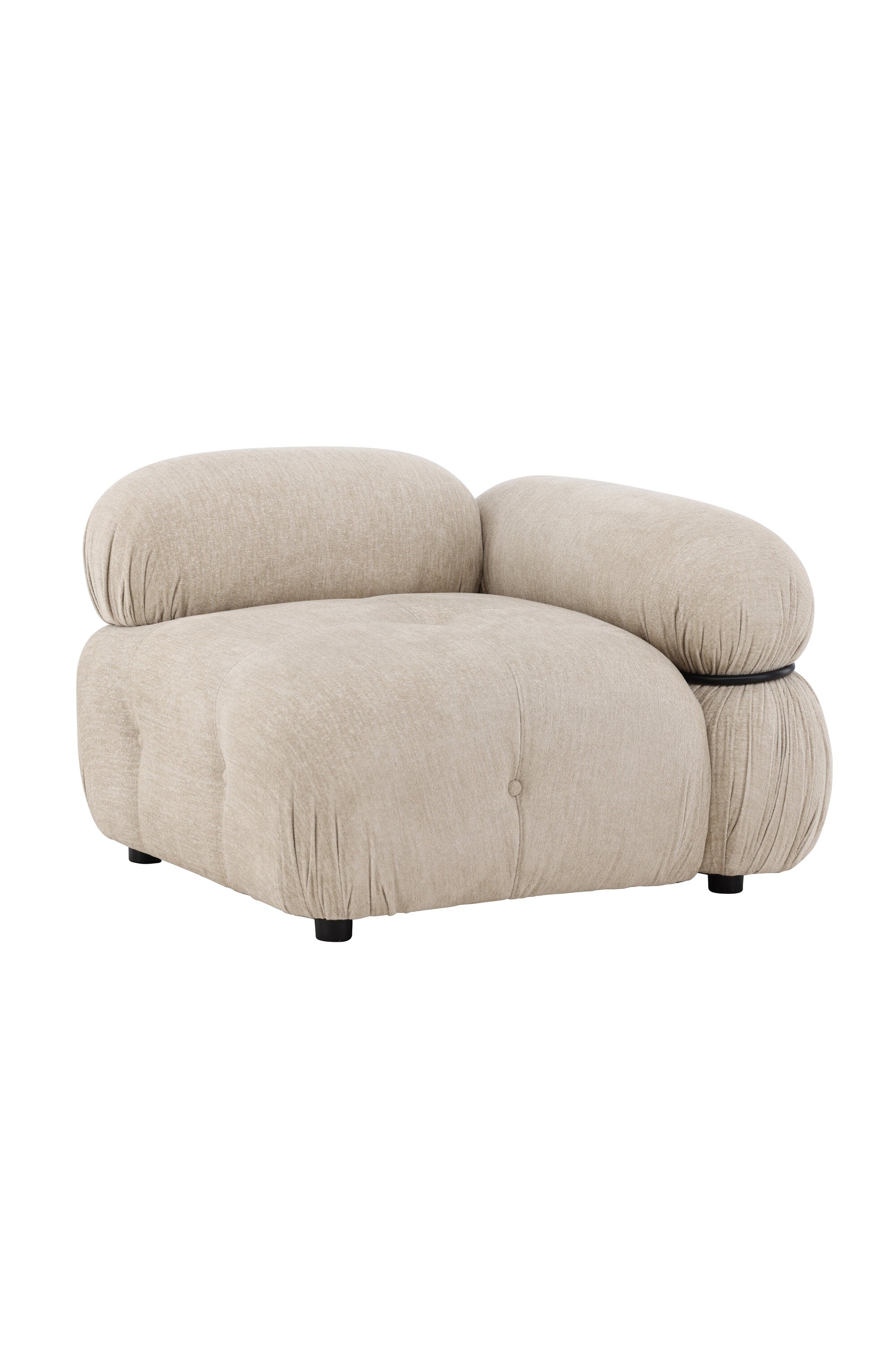 Mika modulares Sofa Rechts in Beige präsentiert im Onlineshop von KAQTU Design AG. Modulares Sofa ist von Venture Home