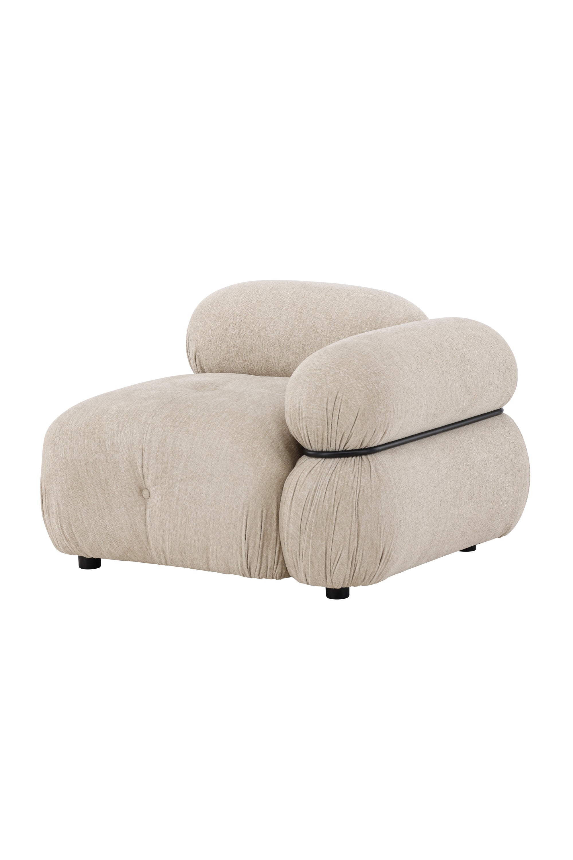 Mika modulares Sofa Rechts in Beige präsentiert im Onlineshop von KAQTU Design AG. Modulares Sofa ist von Venture Home
