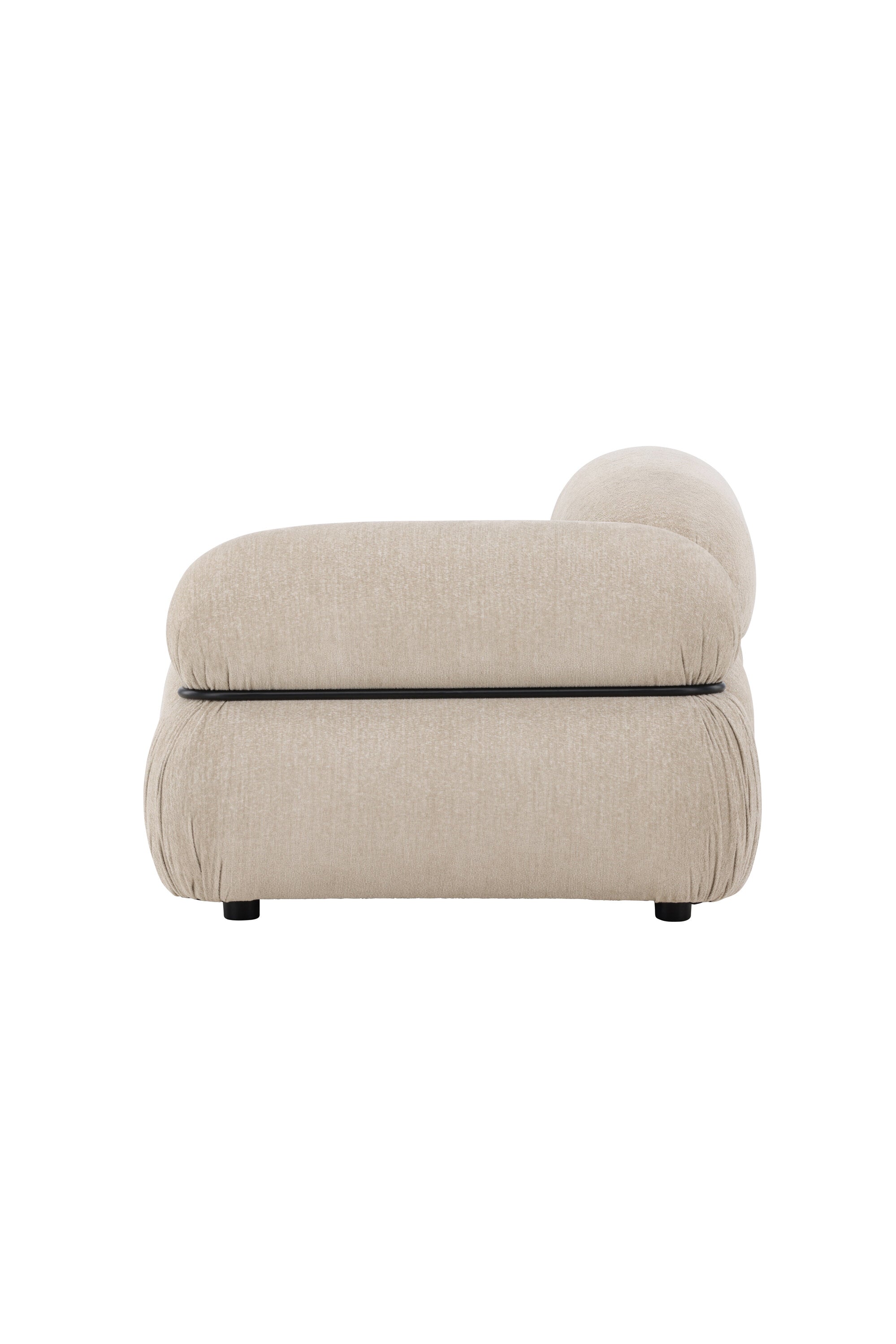 Mika modulares Sofa Rechts in Beige präsentiert im Onlineshop von KAQTU Design AG. Modulares Sofa ist von Venture Home