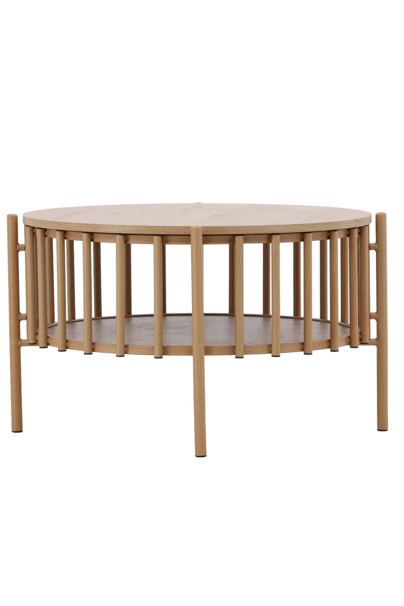 Rubbo Sofatisch in Natur präsentiert im Onlineshop von KAQTU Design AG. Beistelltisch ist von Venture Home