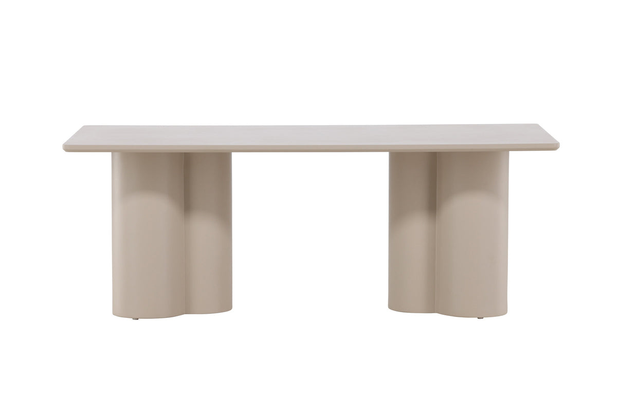 Olivia Sofatisch in Beige präsentiert im Onlineshop von KAQTU Design AG. Beistelltisch ist von Venture Home