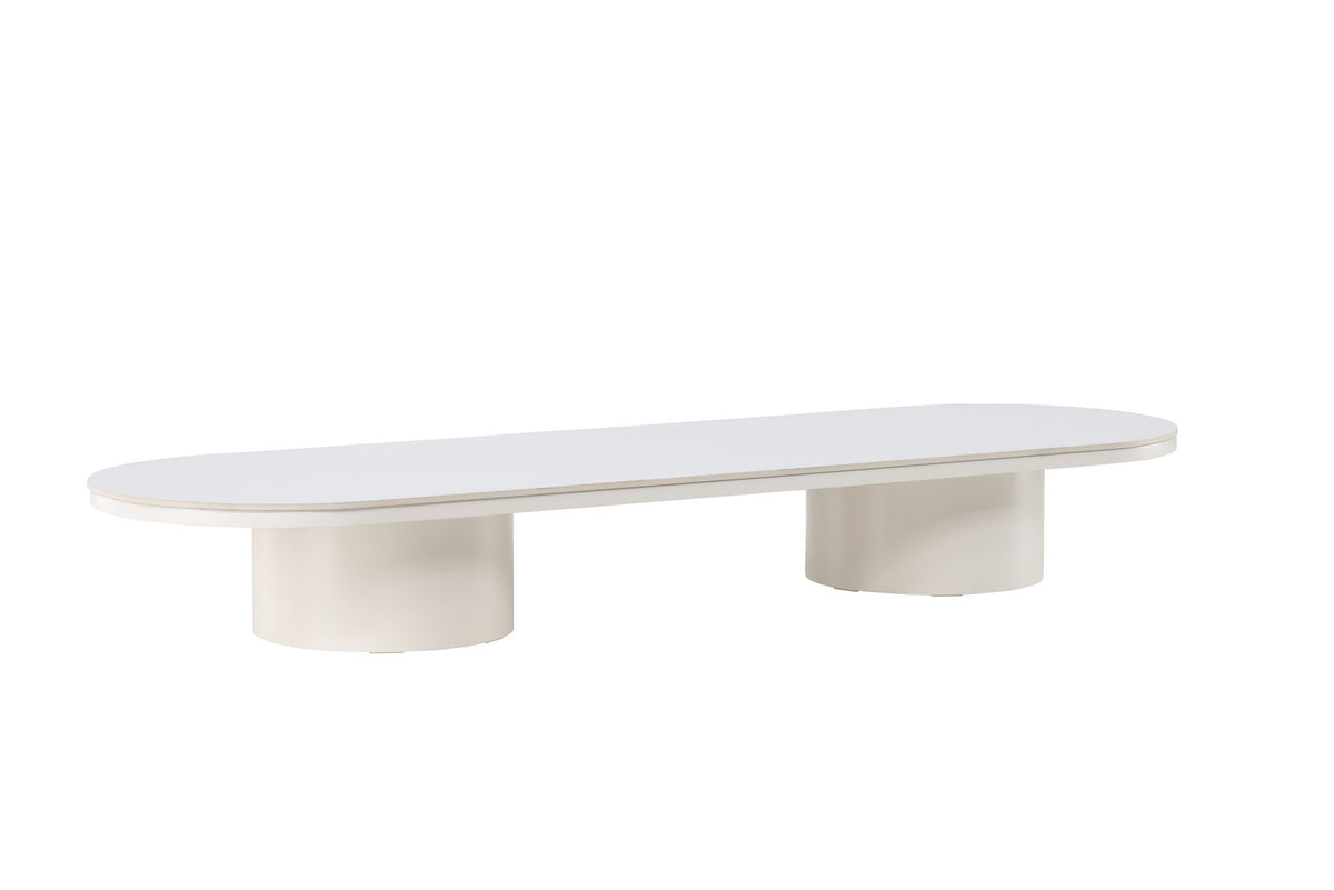 Narvik Sofatisch in Beige präsentiert im Onlineshop von KAQTU Design AG. Beistelltisch ist von Venture Home