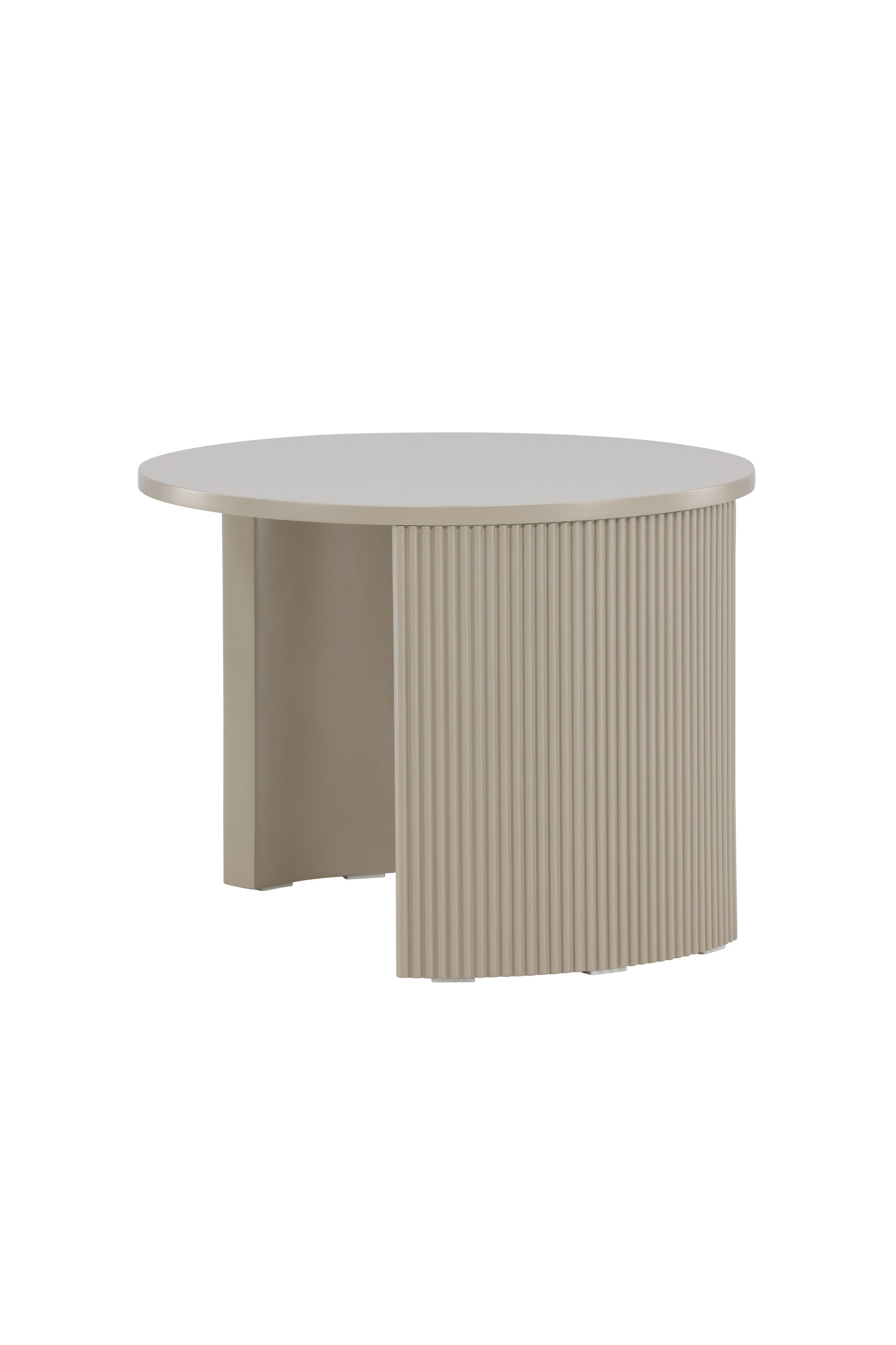 Bristol Sofa Tisch φ60 in Beige präsentiert im Onlineshop von KAQTU Design AG. Beistelltisch ist von Venture Home