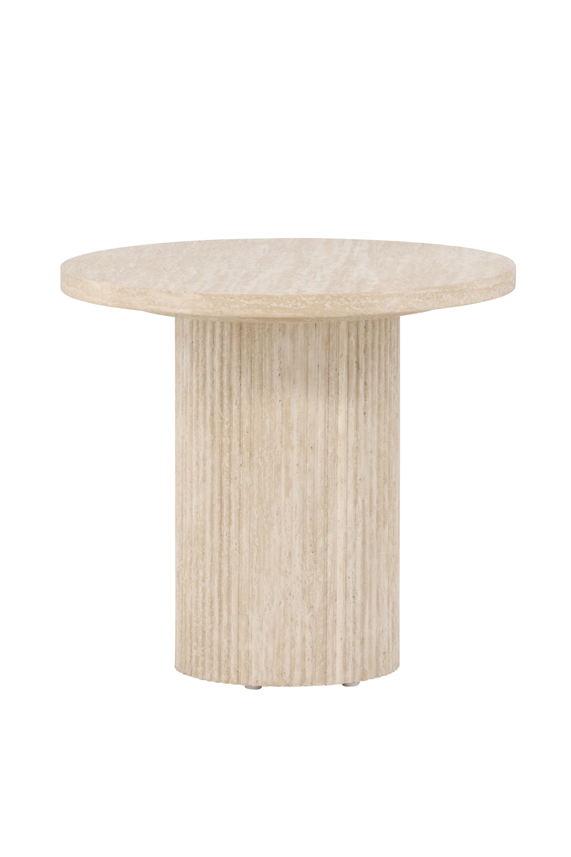 Der Härön Sofatisch von Venture Home, ø50 cm, besticht durch modernes Design und Funktionalität für ein elegantes Wohnambiente.
