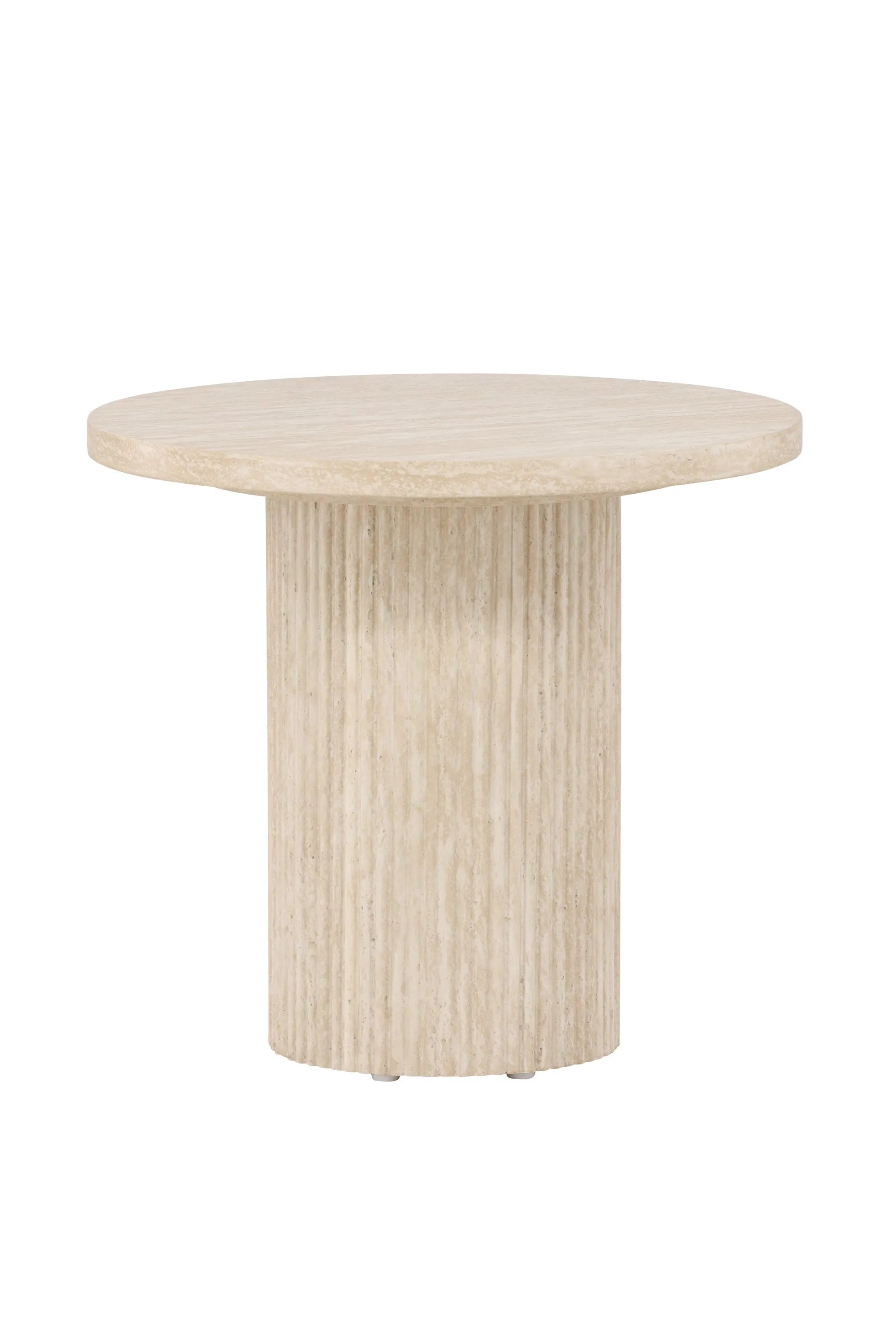 Der Härön Sofatisch von Venture Home, ø50 cm, bietet modernes Design und Funktionalität für stilvolle Wohnräume.
