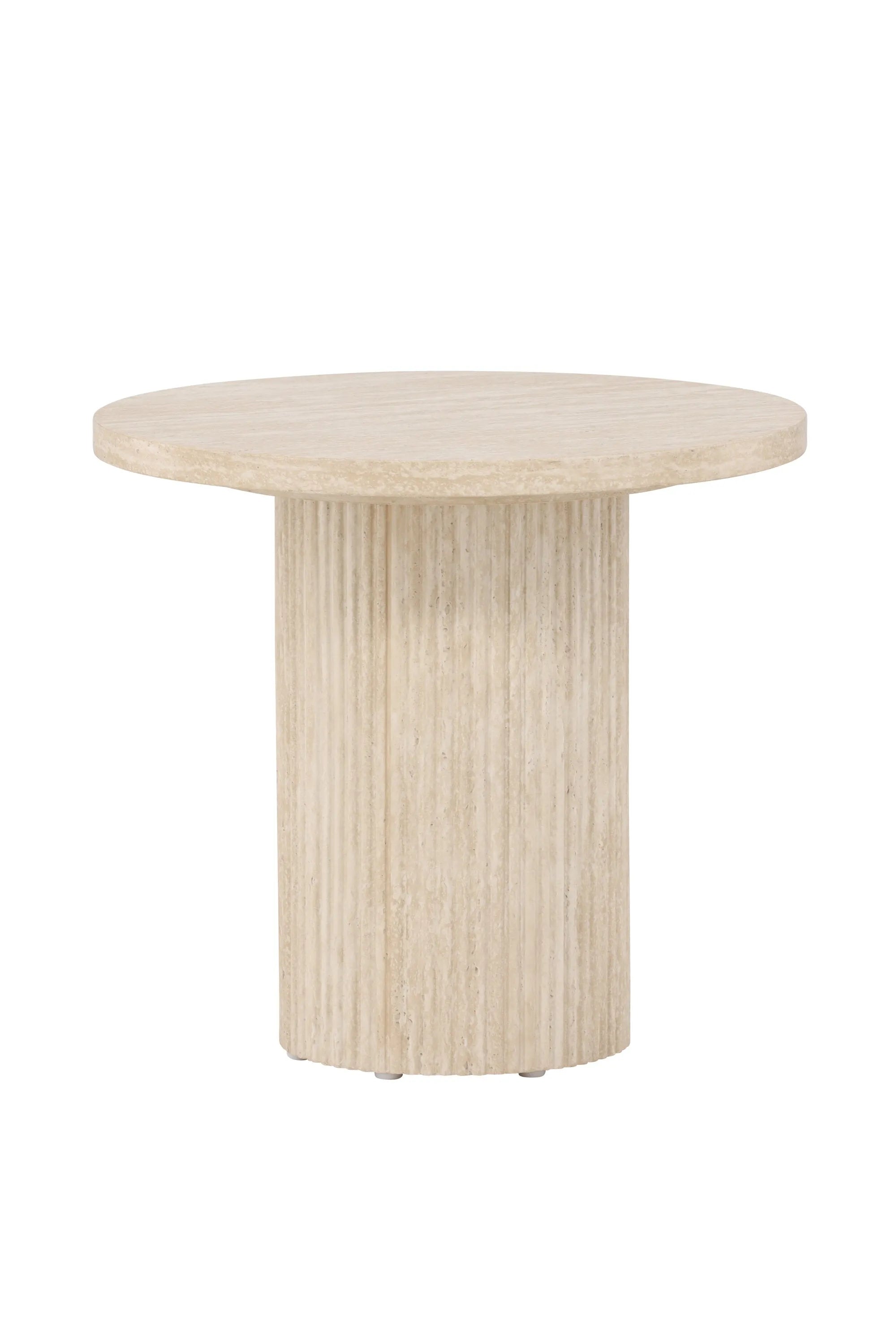 Der Härön Sofatisch von Venture Home, ø50 cm, besticht durch modernes Design und passt perfekt in stilvolle Wohnräume.