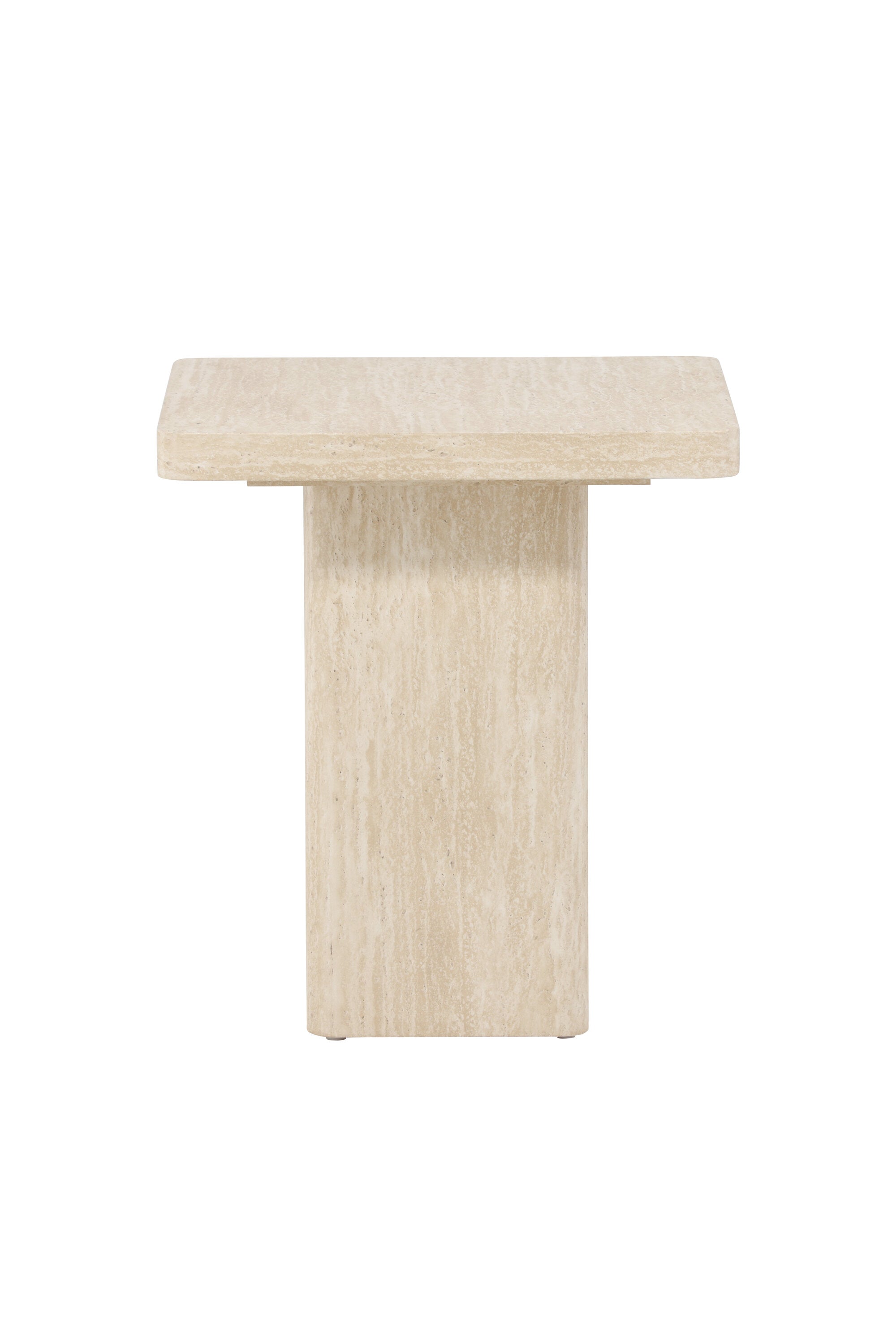 Der Qvart Sofa Table 50x50 von Venture Home besticht durch modernes Design und Funktionalität, perfekt für stilvolle Wohnräume.