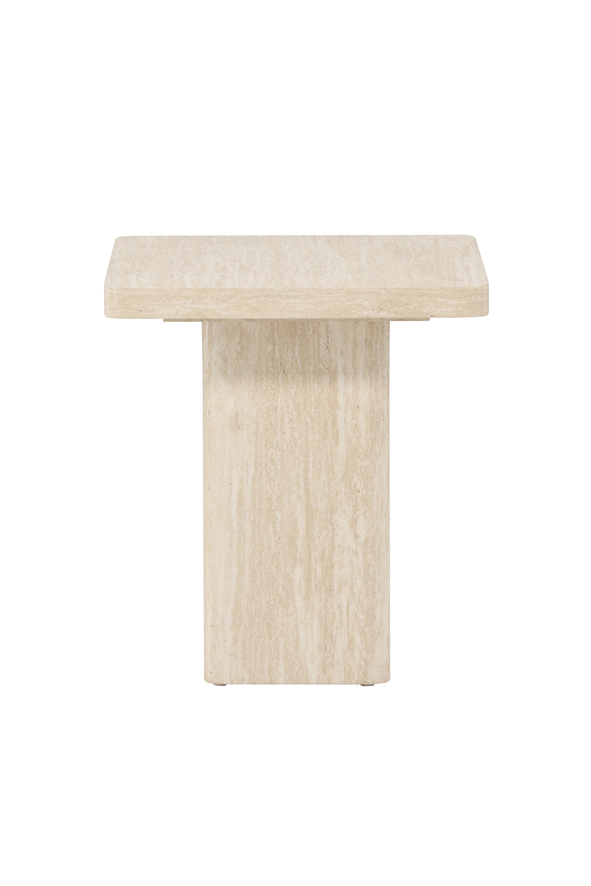 Der Qvart Sofa Table 50x50 von Venture Home ist ein eleganter Beistelltisch, ideal für moderne und funktionale Wohnräume.