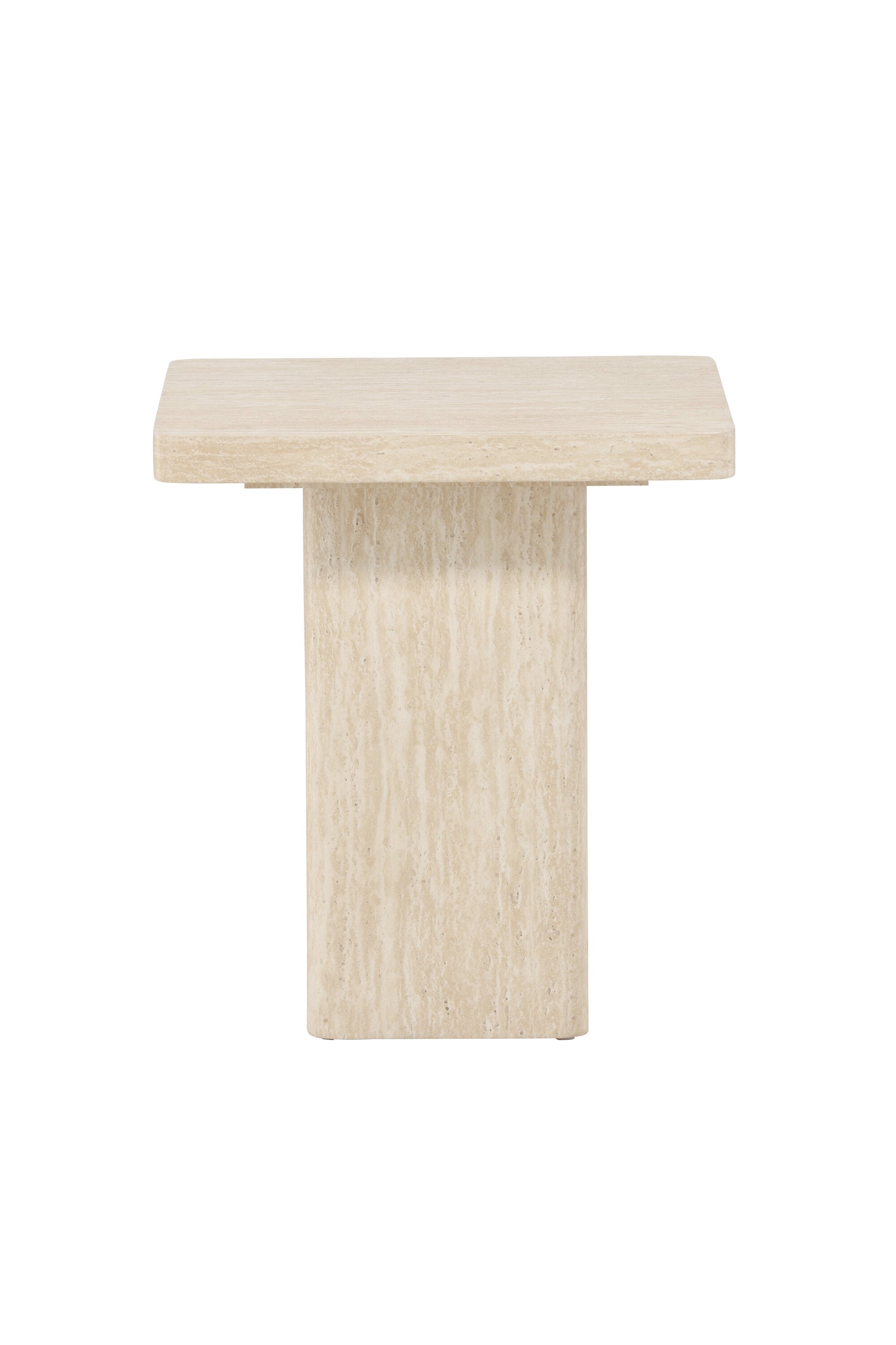 Der Qvart Beistelltisch 50x50 von Venture Home bietet stilvolle Vielseitigkeit und zeitlose Eleganz für jedes Zuhause.