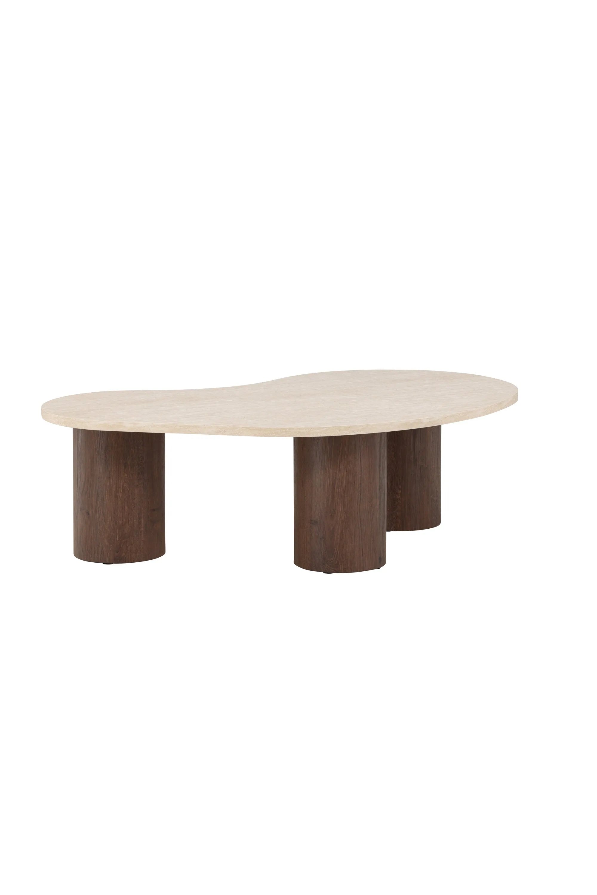 Moderner Sofatisch Megg von Venture Home, 130x78 cm, stilvolles Design, langlebig und ideal für zeitgemäße Wohnräume.