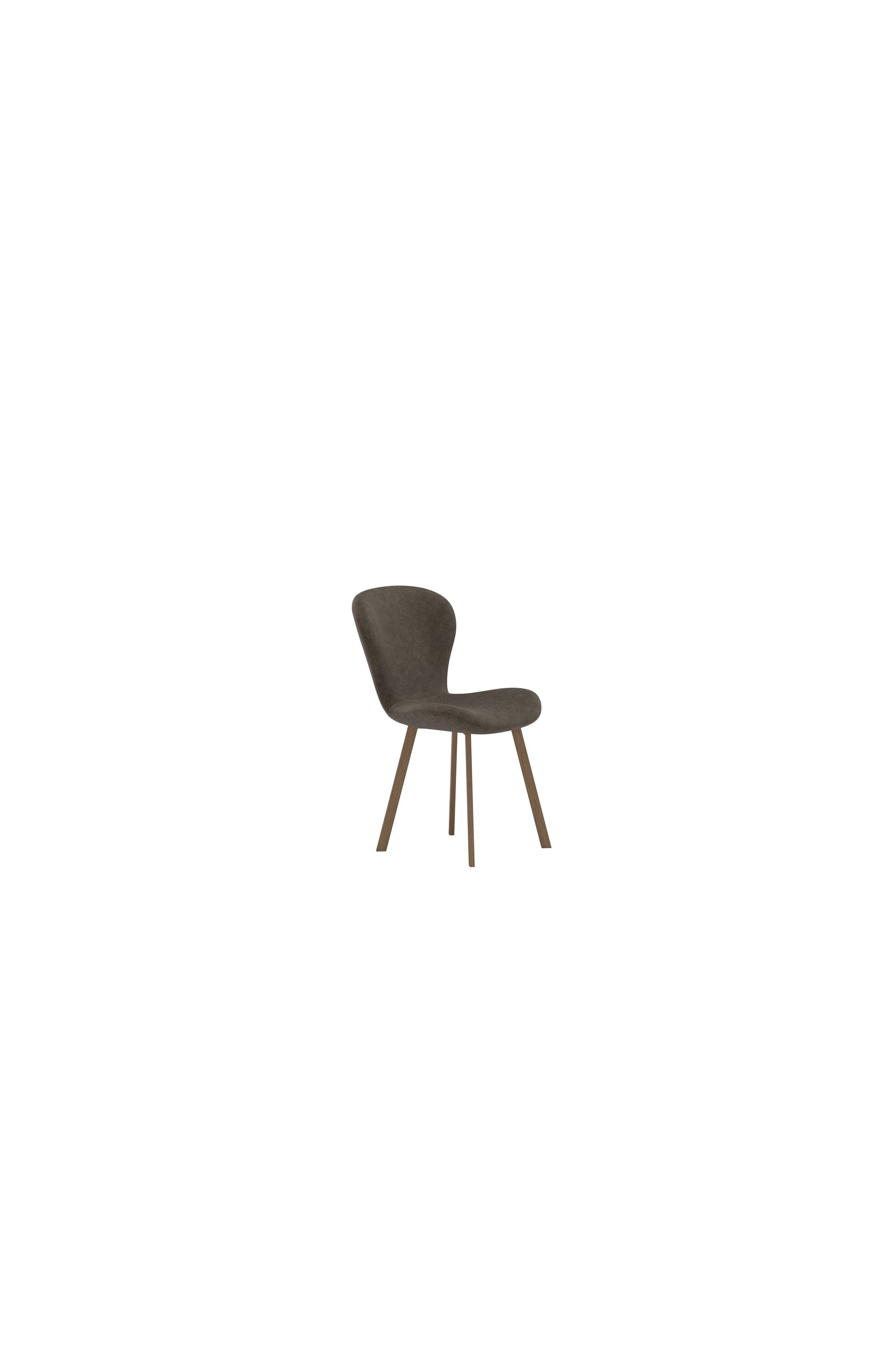 Lilja Esszimmerstuhl in Braun präsentiert im Onlineshop von KAQTU Design AG. Stuhl ist von Venture Home
