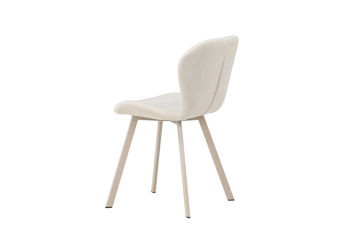 Lilja Esszimmerstuhl in Beige präsentiert im Onlineshop von KAQTU Design AG. Stuhl ist von Venture Home