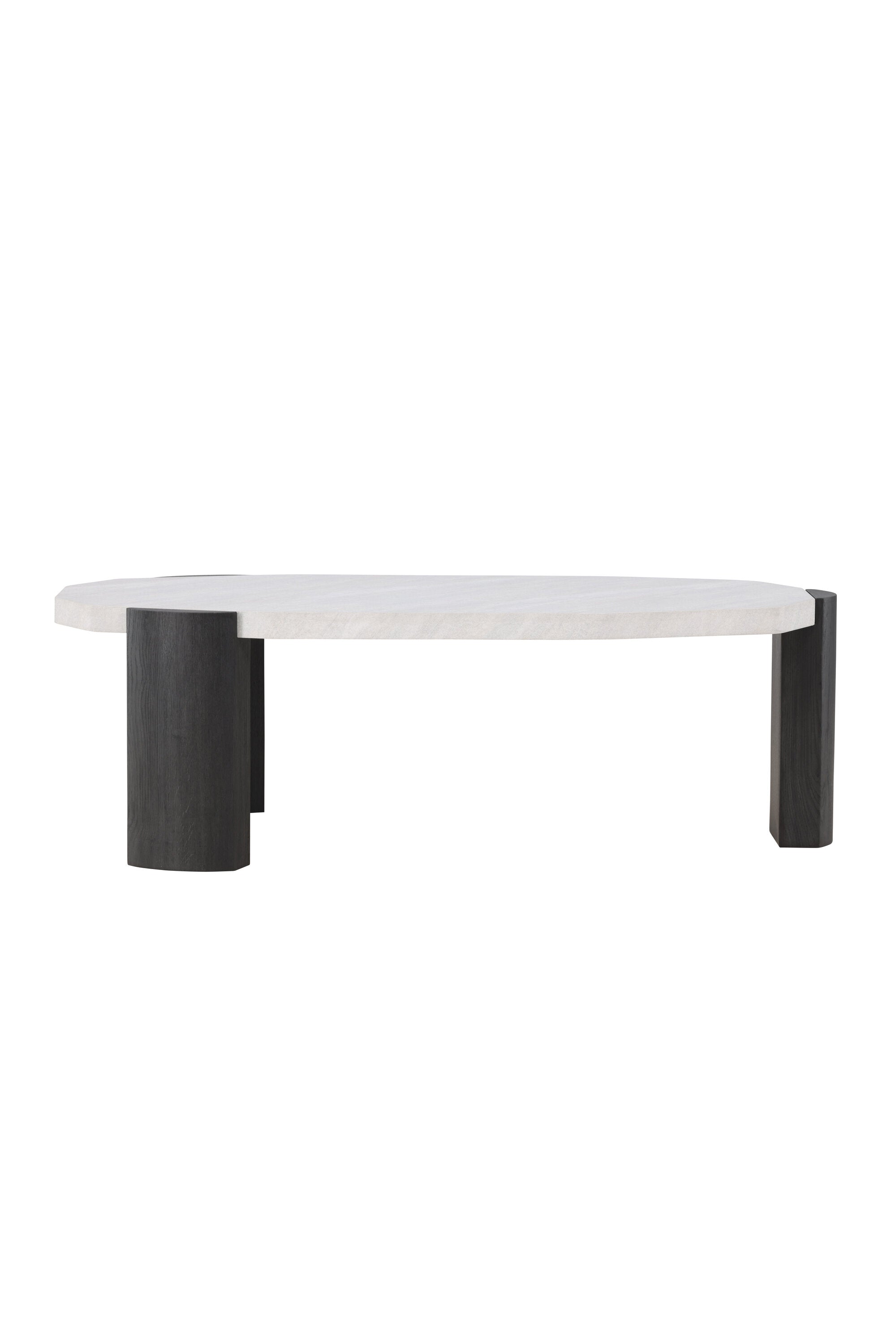 Eleganter Sofatisch Kres von Venture Home, 125x70.5 cm, modernes Design, perfekt für Wohnzimmer, hochwertige Verarbeitung.