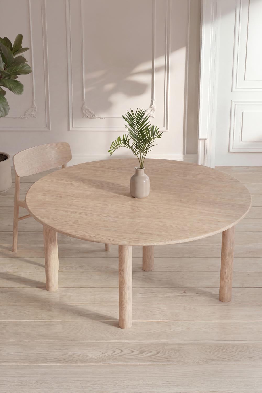 Hilo Oval Esstisch in Natur präsentiert im Onlineshop von KAQTU Design AG. Esstisch ist von Venture Home