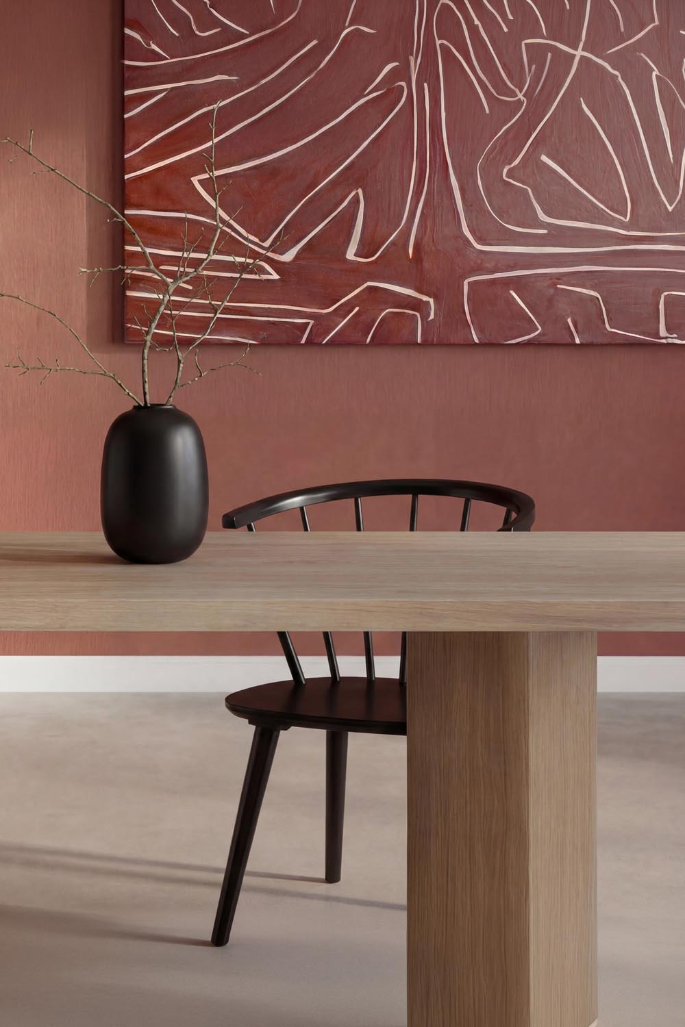 Lillehammer Rechteckiger Esstisch in Natur präsentiert im Onlineshop von KAQTU Design AG. Gartentisch ist von Venture Home