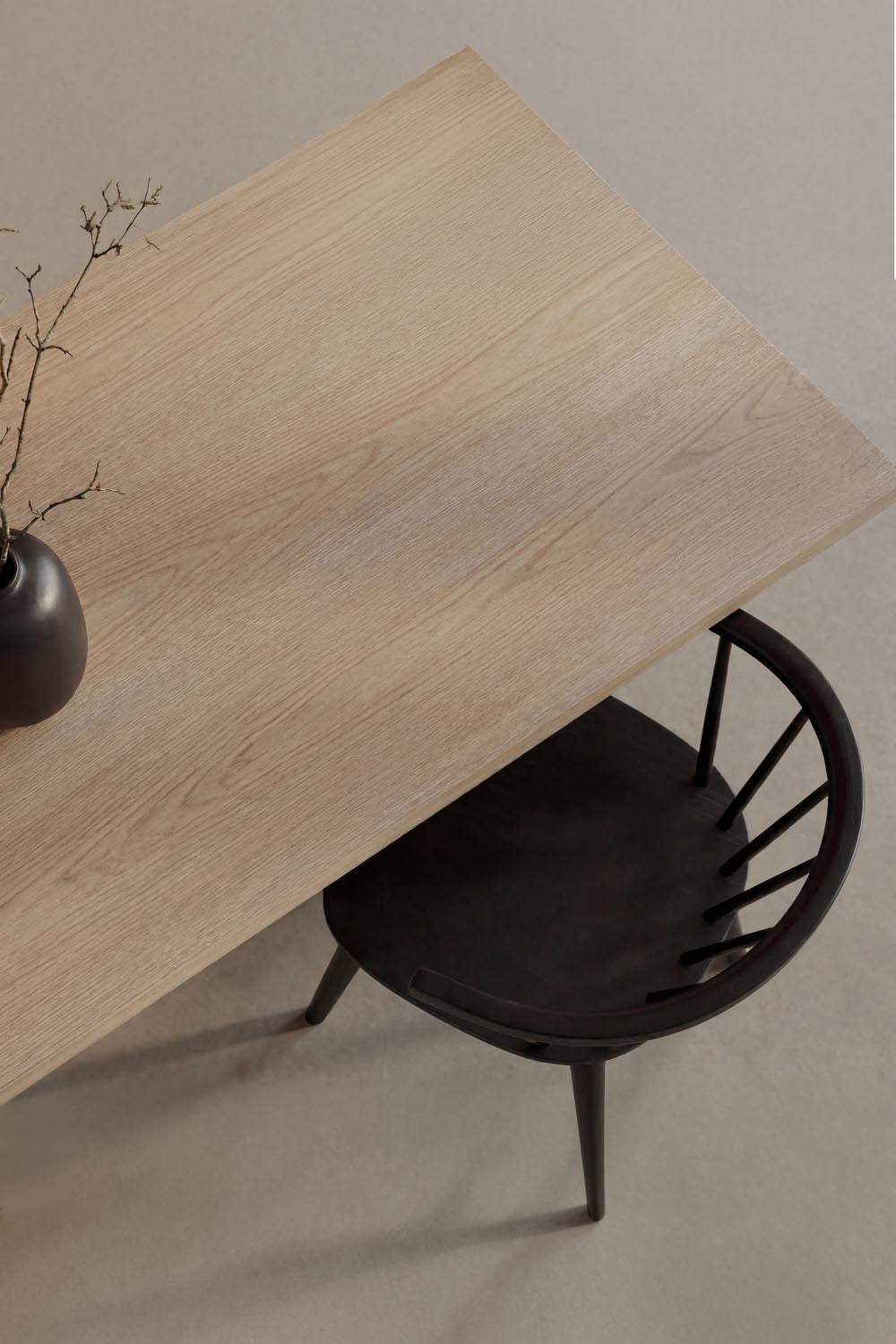 Lillehammer Rechteckiger Esstisch in Natur präsentiert im Onlineshop von KAQTU Design AG. Gartentisch ist von Venture Home