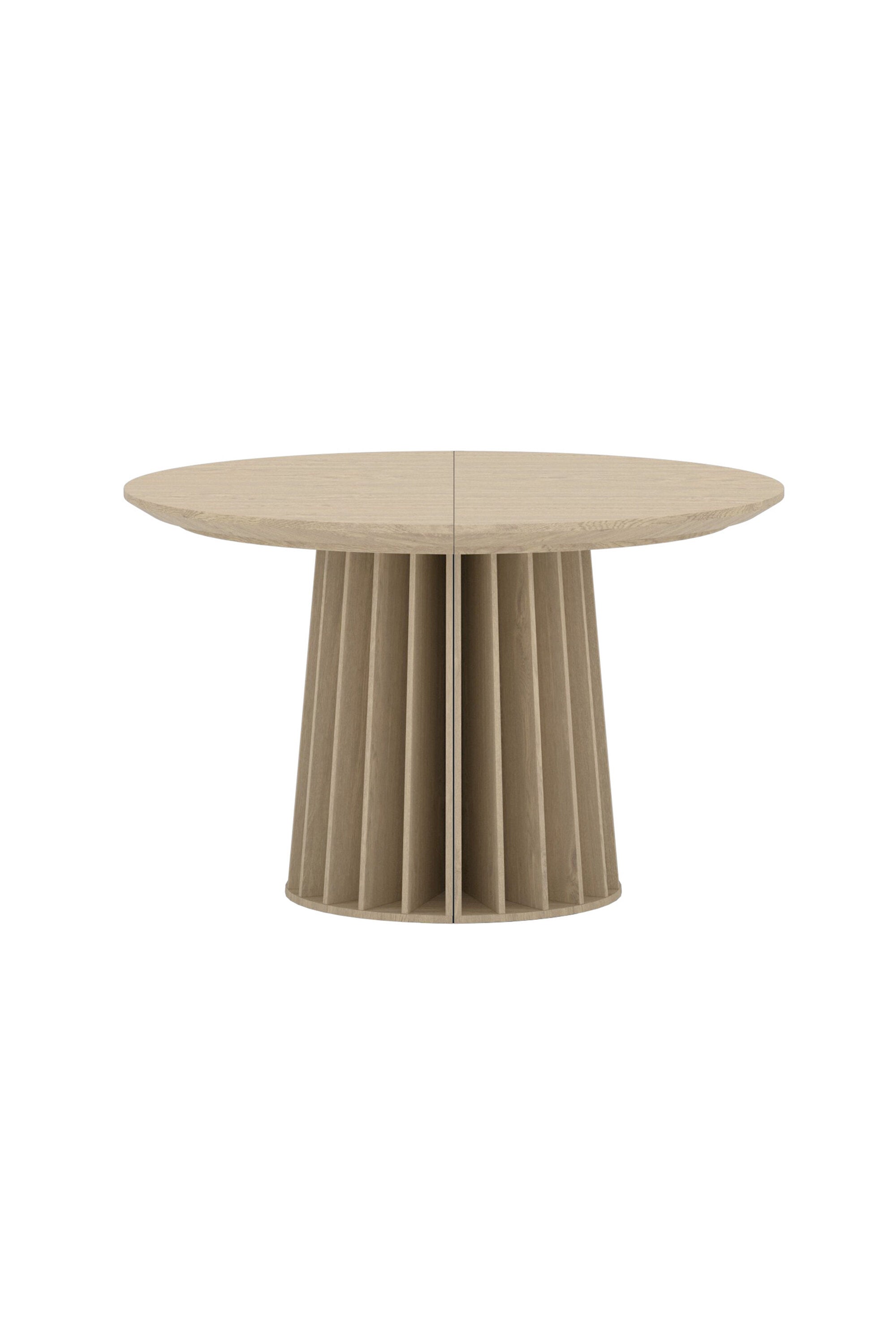 Dope runde Esstischplatte in Natur präsentiert im Onlineshop von KAQTU Design AG. Gartentisch ist von Venture Home