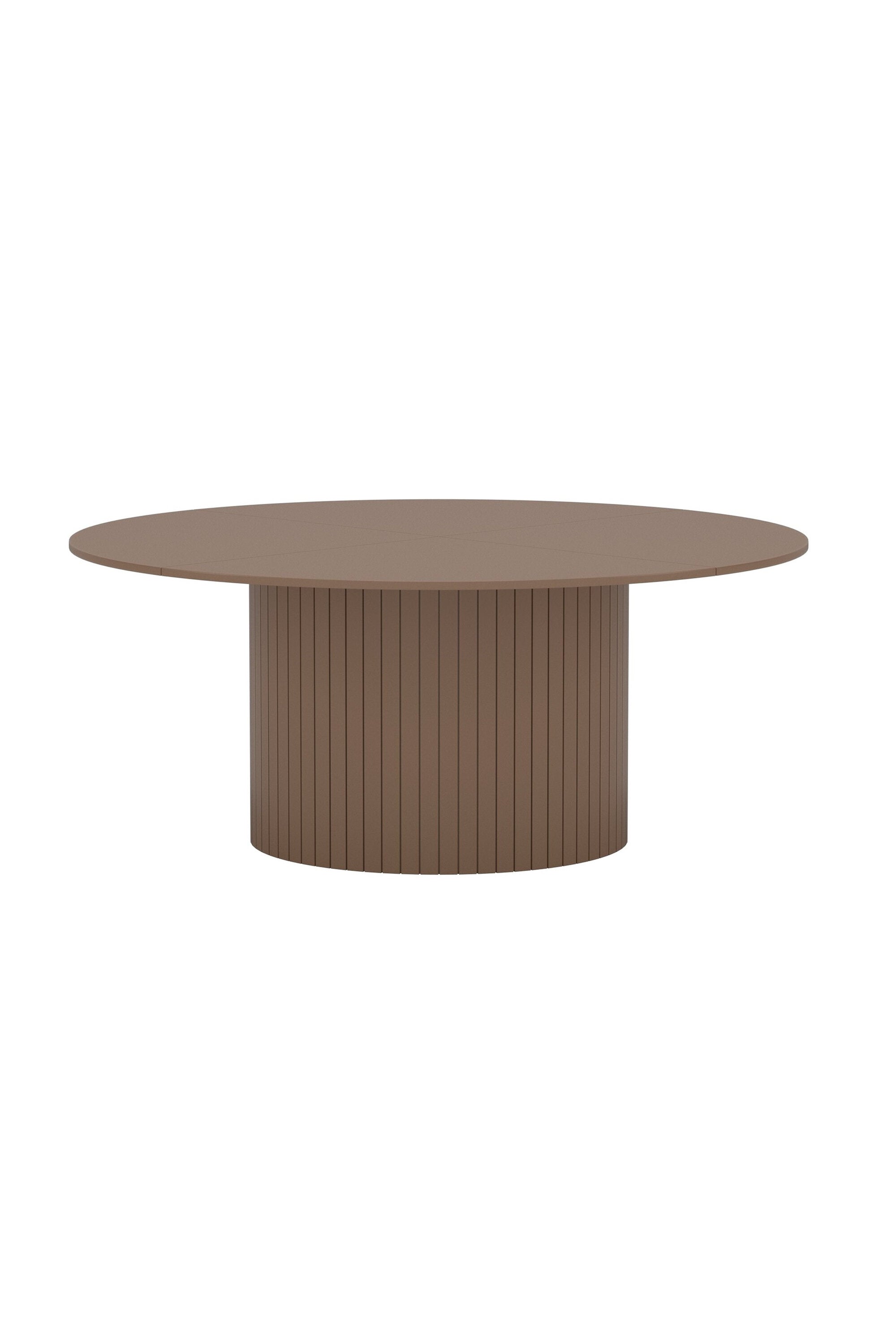 Härön runder Esstisch in Braun präsentiert im Onlineshop von KAQTU Design AG. Gartentisch ist von Venture Home