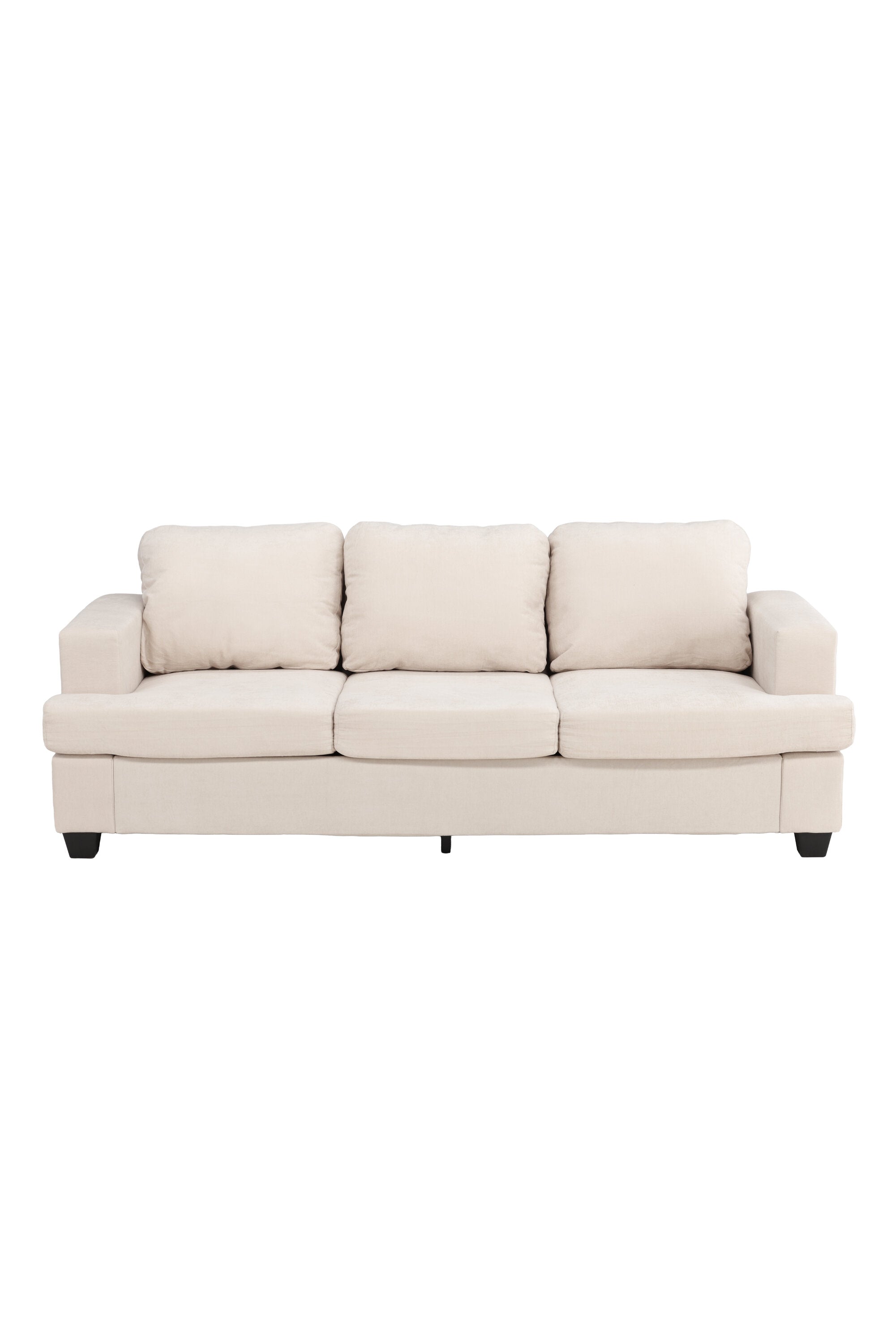 Sani 3-Sitzer-Sofa in Greige präsentiert im Onlineshop von KAQTU Design AG. 2er Sofa ist von Venture Home