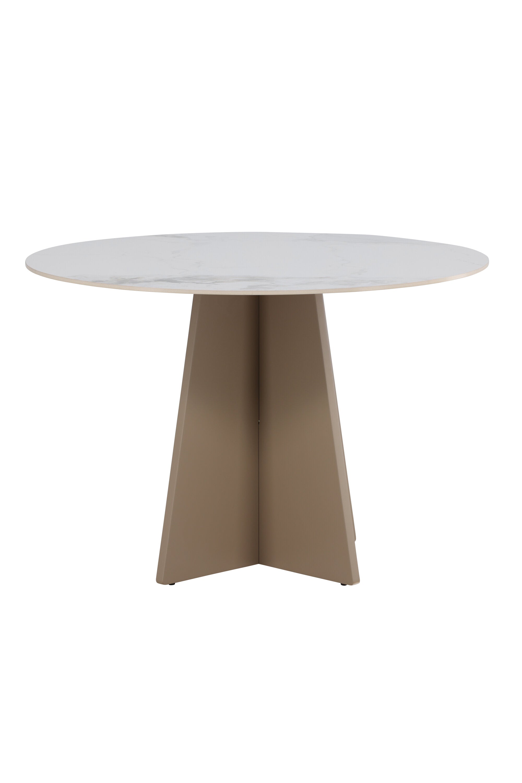 Bootcut Rund-Esstisch in Beige präsentiert im Onlineshop von KAQTU Design AG. Gartentisch ist von Venture Home