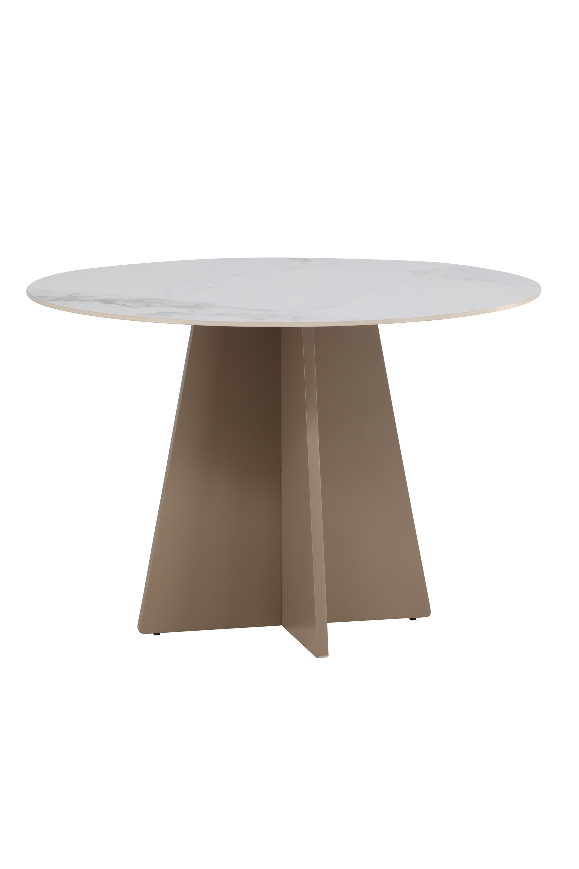 Bootcut Round Esstisch in Beige präsentiert im Onlineshop von KAQTU Design AG. Esstisch ist von Venture Home