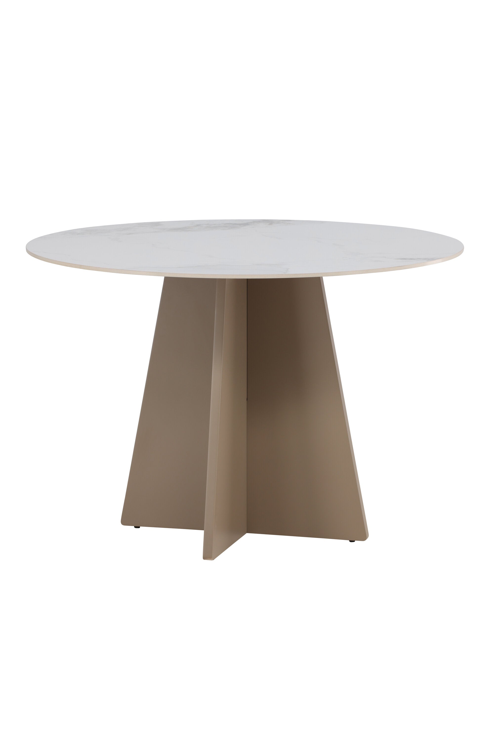 Bootcut Round Esstisch in Beige präsentiert im Onlineshop von KAQTU Design AG. Esstisch ist von Venture Home