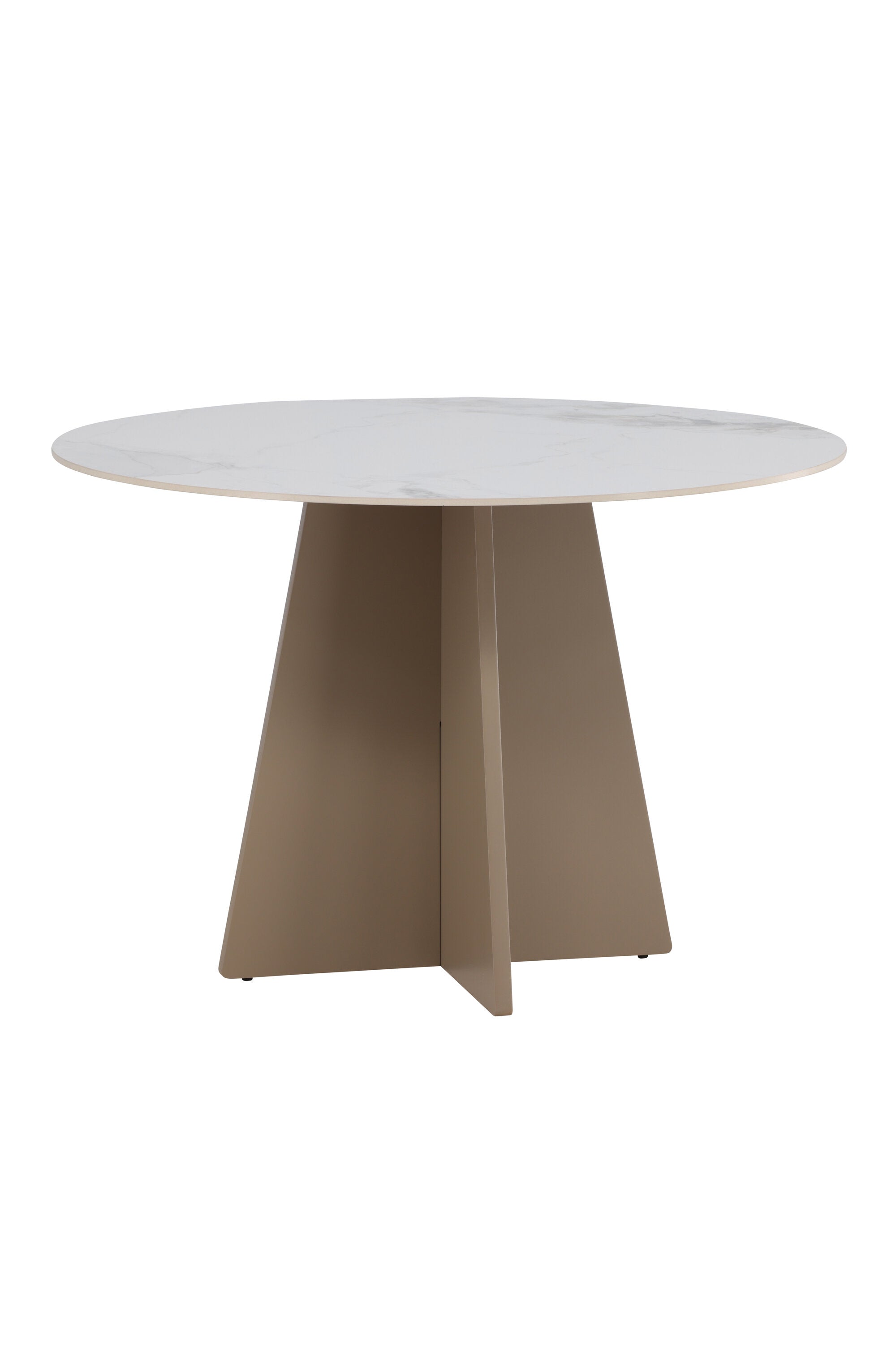 Bootcut Round Esstisch in Beige präsentiert im Onlineshop von KAQTU Design AG. Esstisch ist von Venture Home