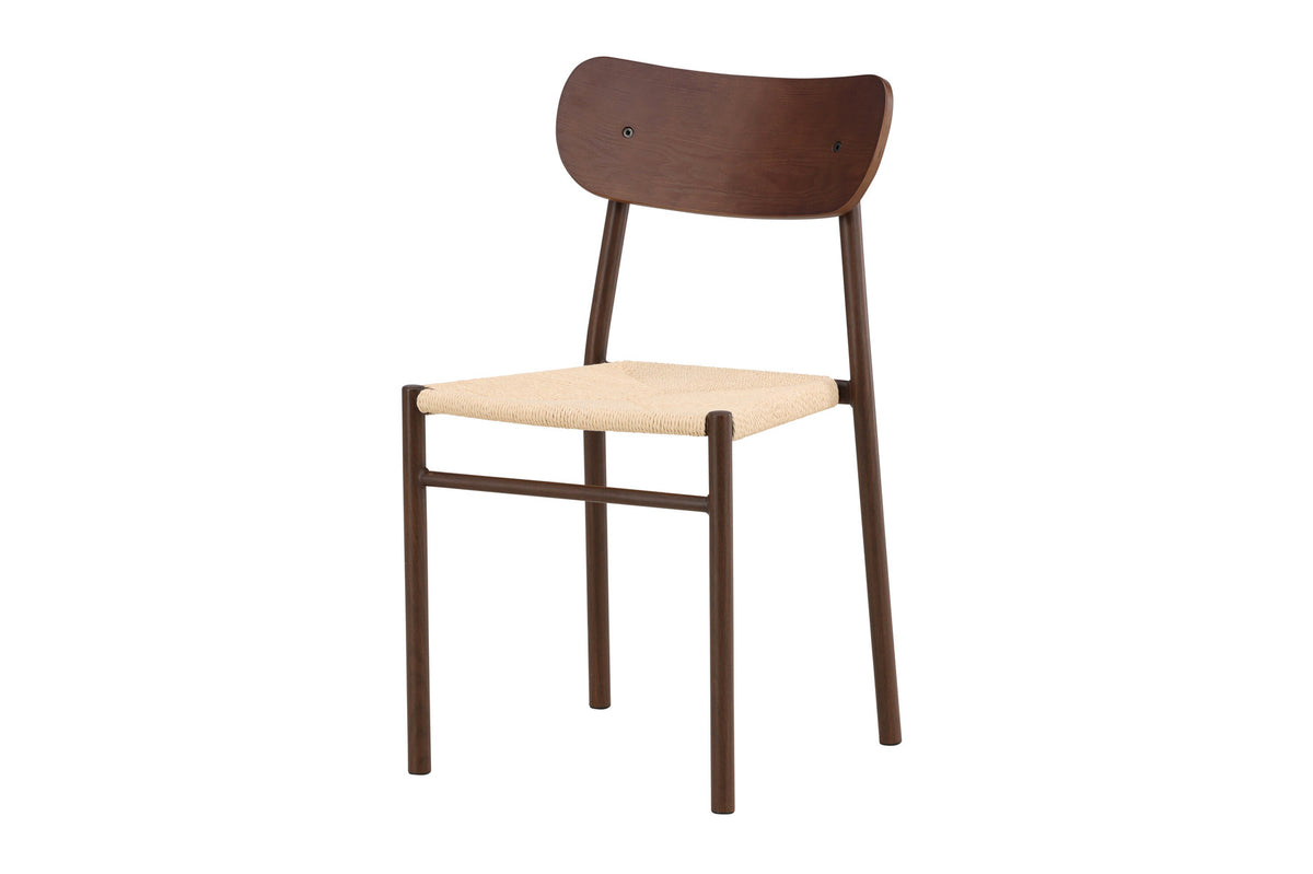 Polly Esszimmerstuhl in Mokka präsentiert im Onlineshop von KAQTU Design AG. Stuhl ist von Venture Home