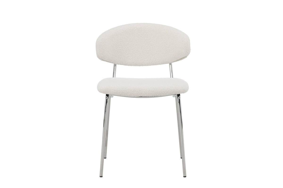 Chico Esszimmerstuhl in Weiss präsentiert im Onlineshop von KAQTU Design AG. Stuhl ist von Venture Home