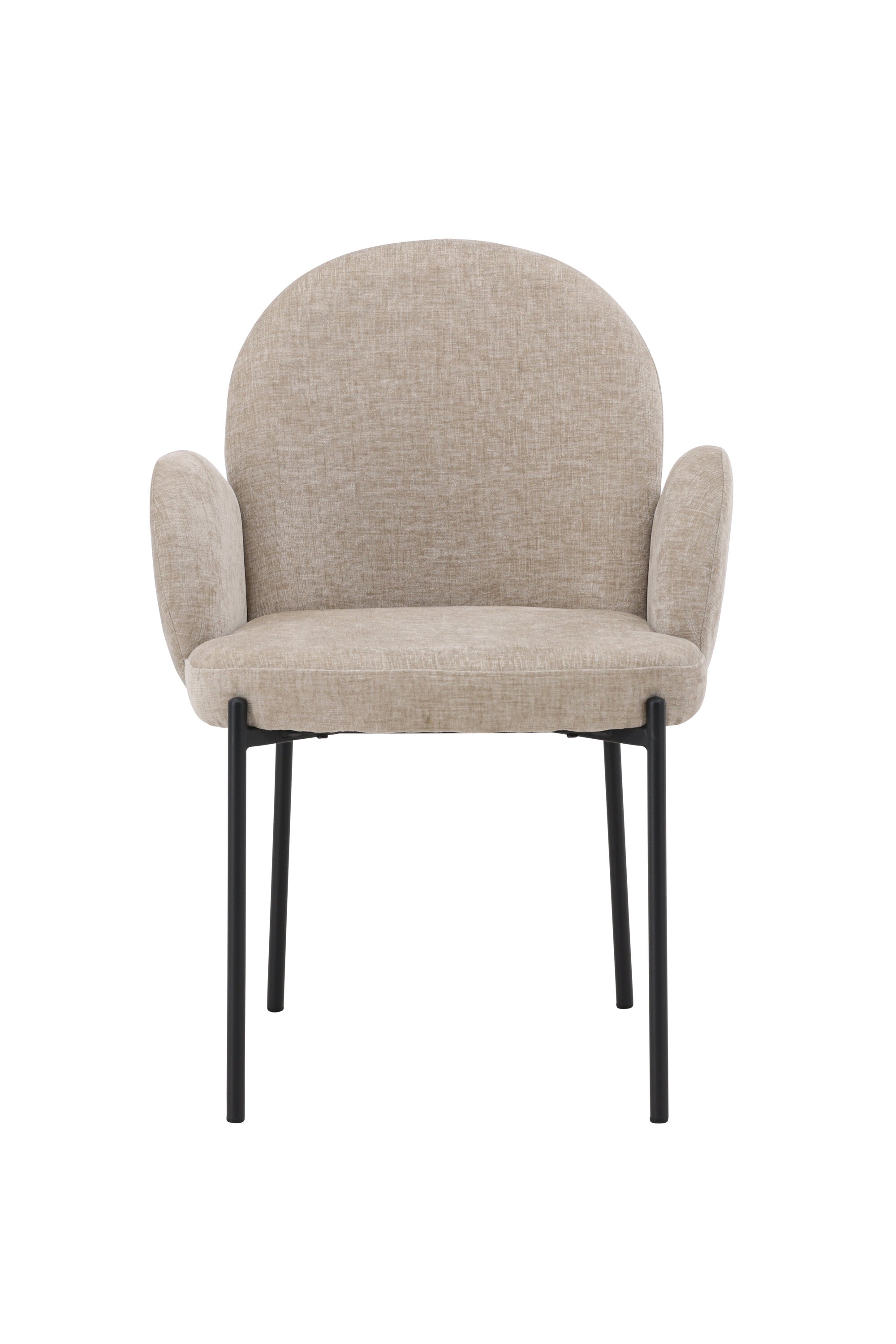 Blom Esszimmerstuhl in Beige präsentiert im Onlineshop von KAQTU Design AG. Stuhl mit Armlehne ist von Venture Home