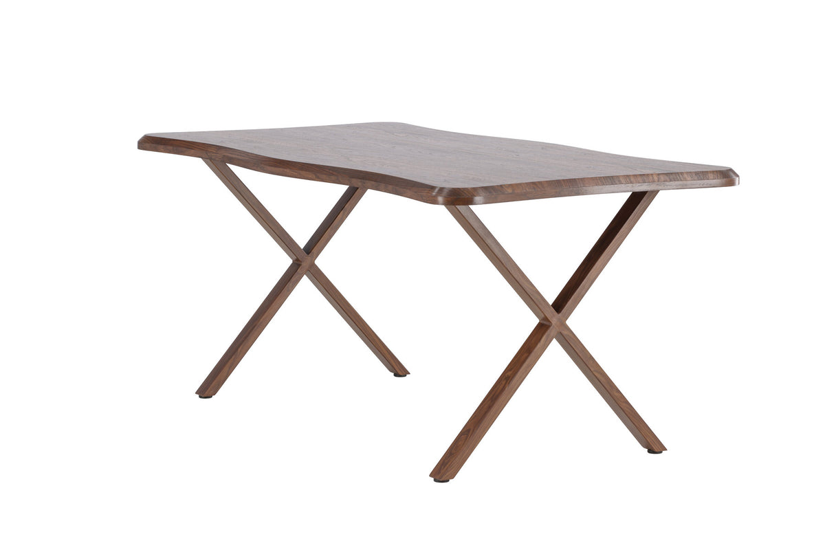 Fiona Esstisch in Walnuss präsentiert im Onlineshop von KAQTU Design AG. Esstisch ist von Venture Home