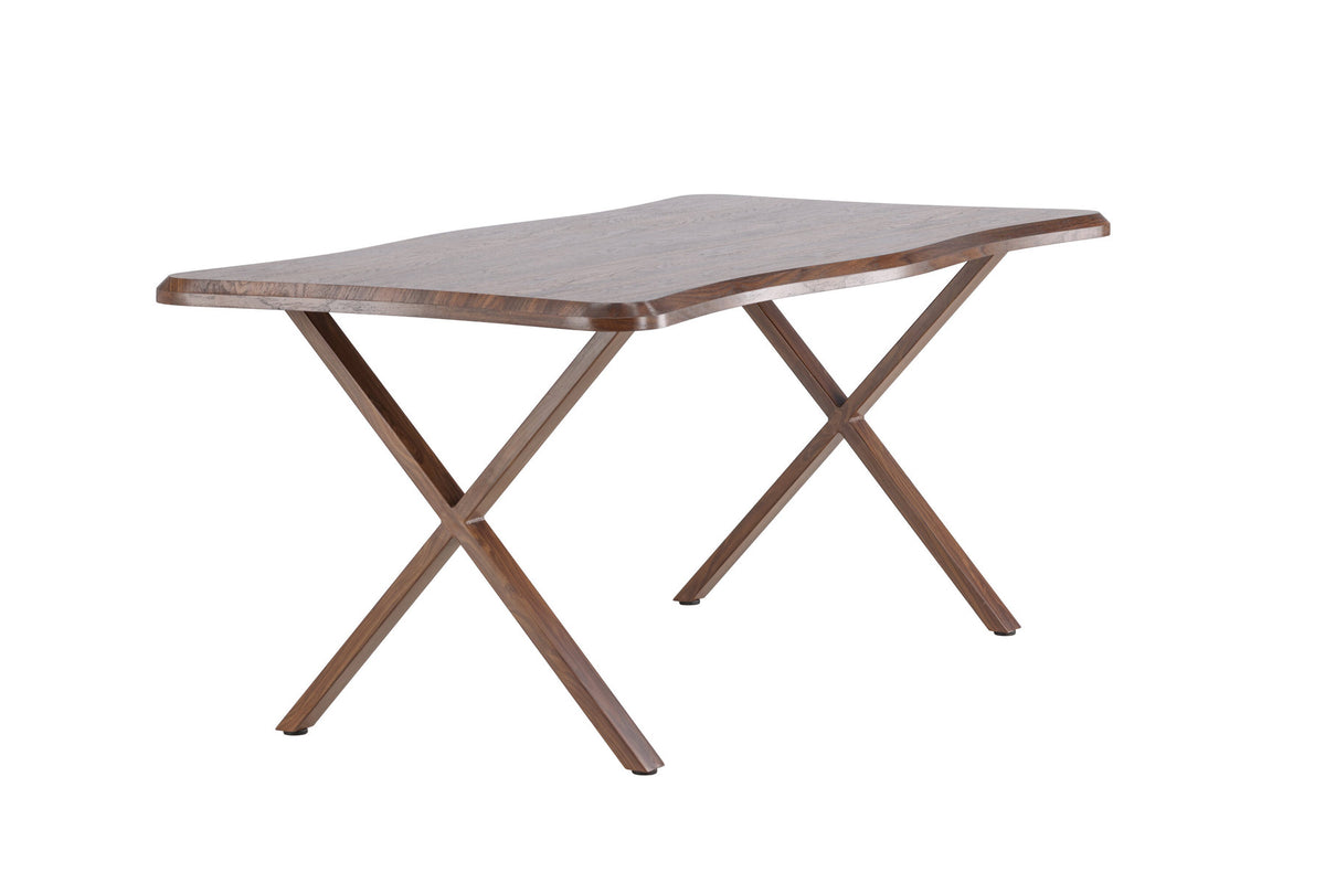 Fiona Esstisch in Walnuss präsentiert im Onlineshop von KAQTU Design AG. Esstisch ist von Venture Home