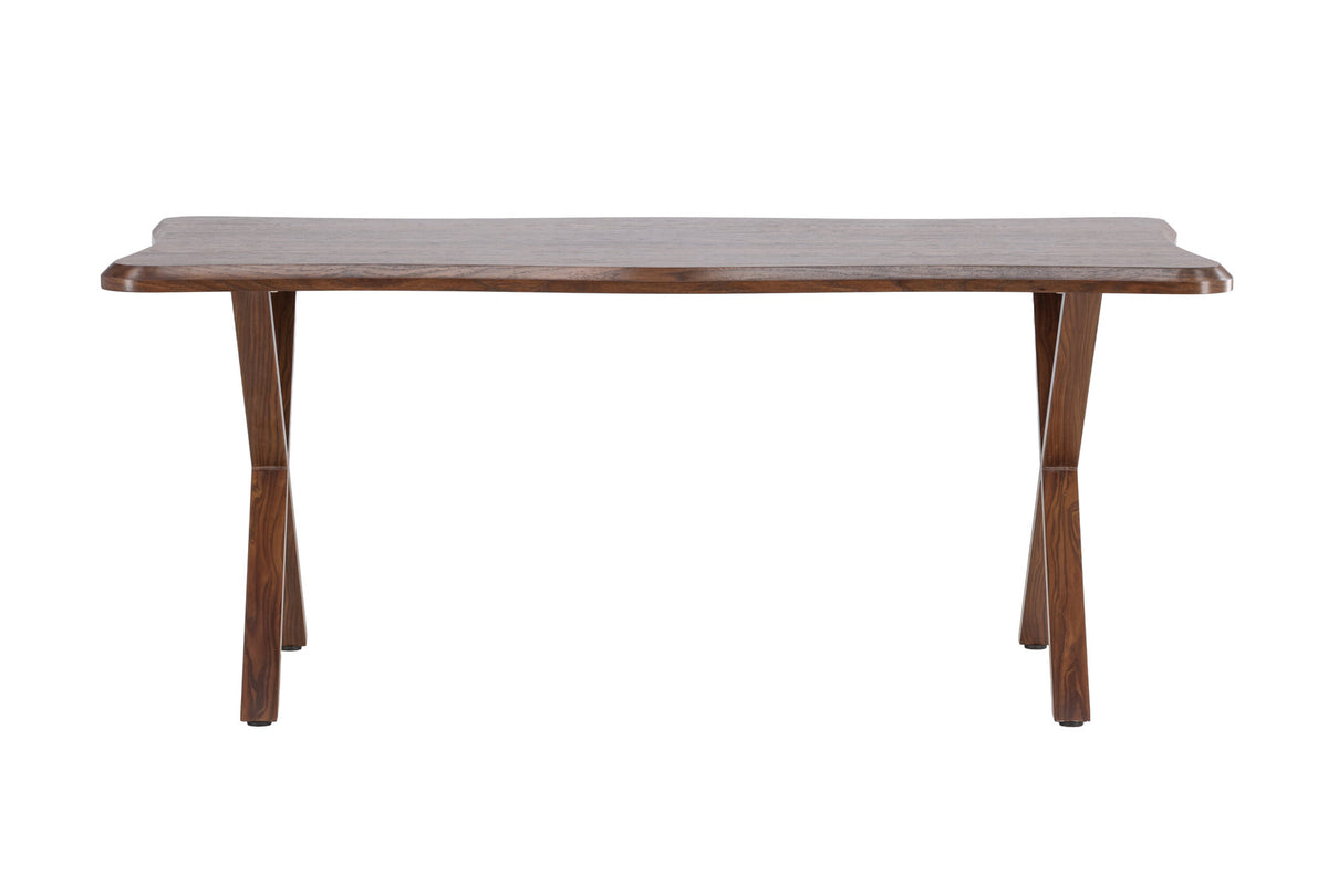 Fiona Esstisch in Walnuss präsentiert im Onlineshop von KAQTU Design AG. Esstisch ist von Venture Home