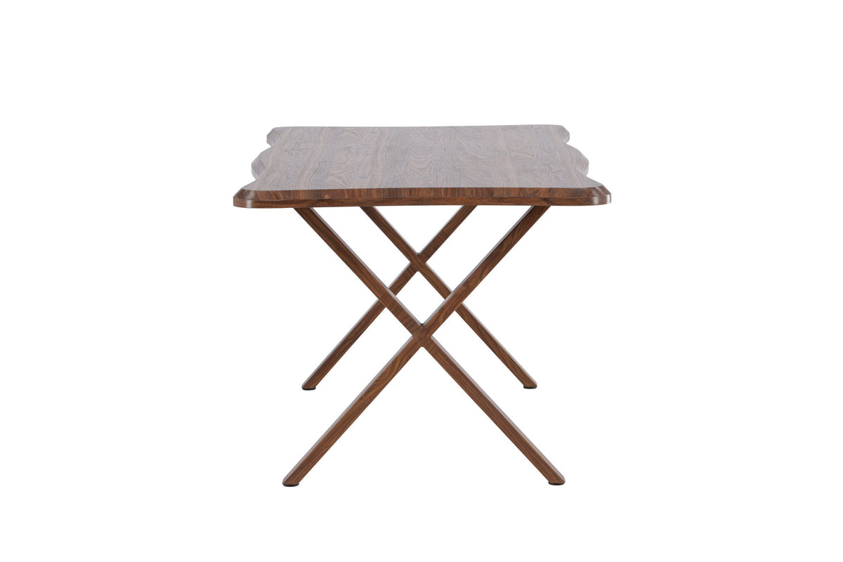 Fiona Esstisch in Walnuss präsentiert im Onlineshop von KAQTU Design AG. Esstisch ist von Venture Home