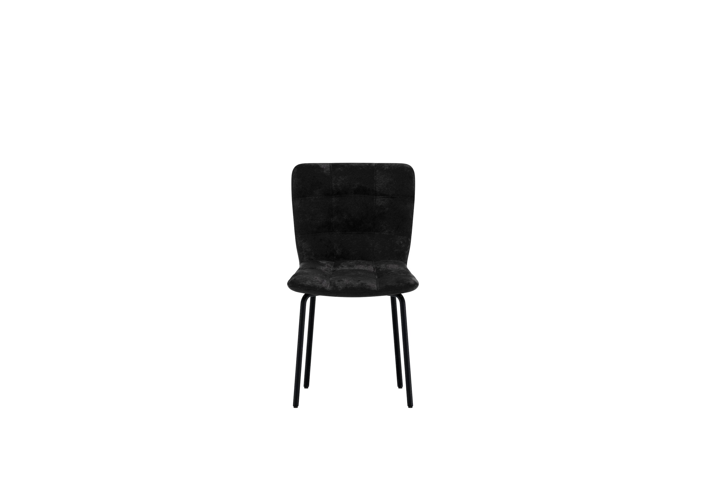 Punsch Esszimmerstuhl in Schwarz präsentiert im Onlineshop von KAQTU Design AG. Stuhl ist von Venture Home