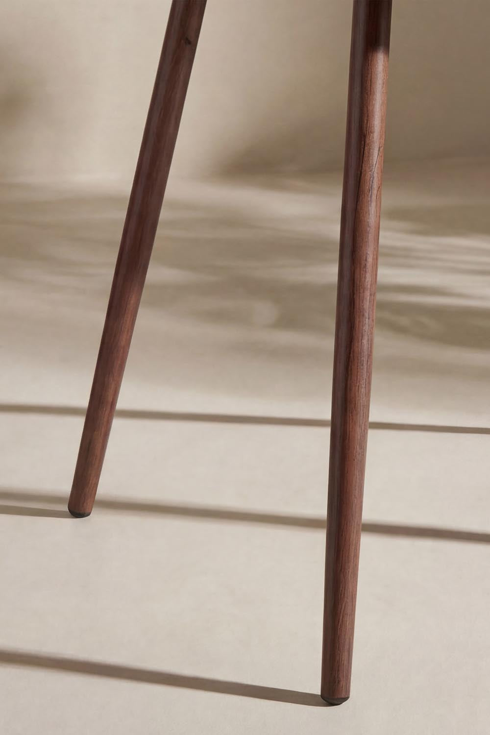 Punsch Esszimmerstuhl in Braun präsentiert im Onlineshop von KAQTU Design AG. Stuhl ist von Venture Home