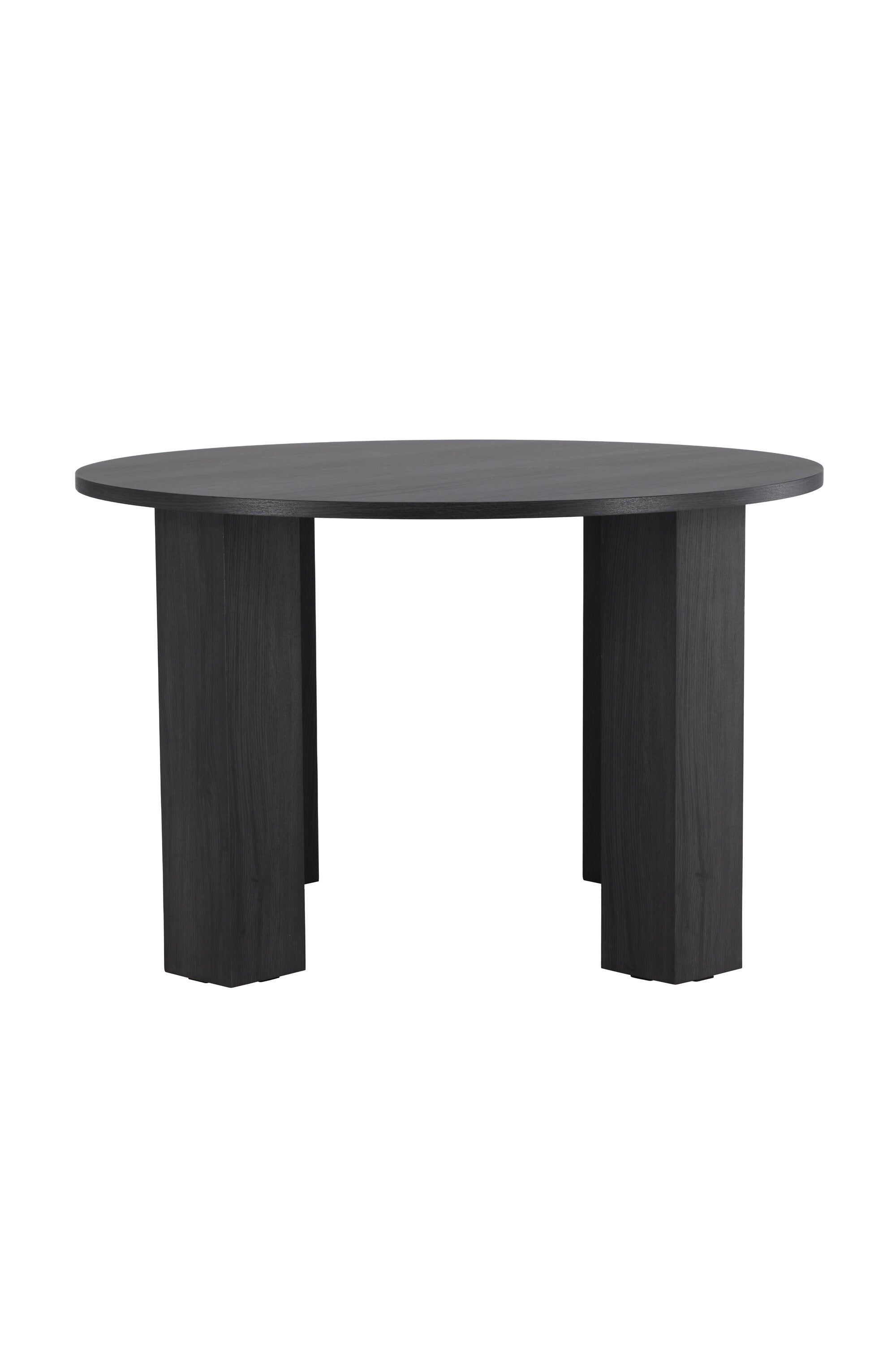 Juno Runder Esstisch in Schwarz präsentiert im Onlineshop von KAQTU Design AG. Esstisch ist von Venture Home