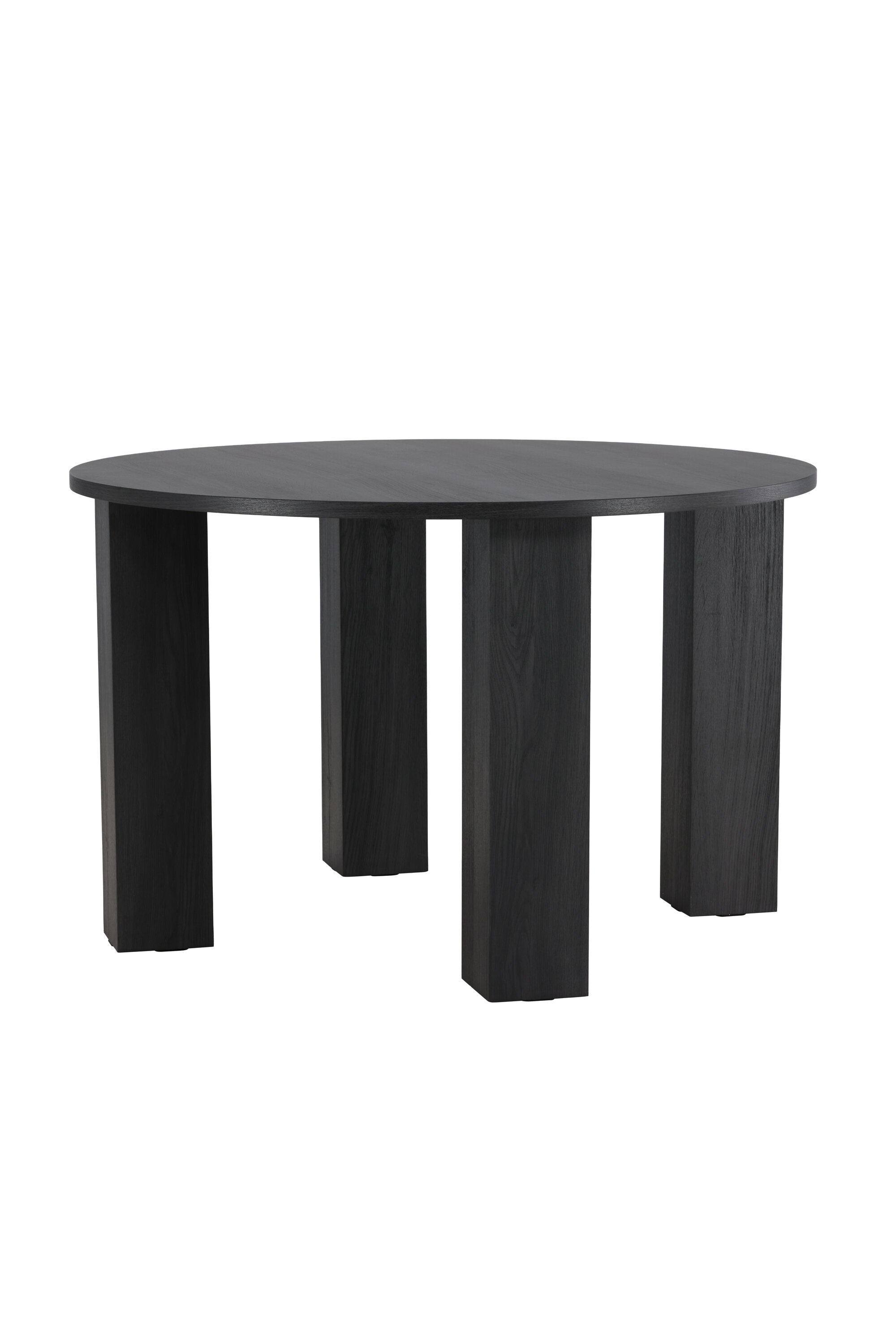 Juno Runder Esstisch in Schwarz präsentiert im Onlineshop von KAQTU Design AG. Esstisch ist von Venture Home